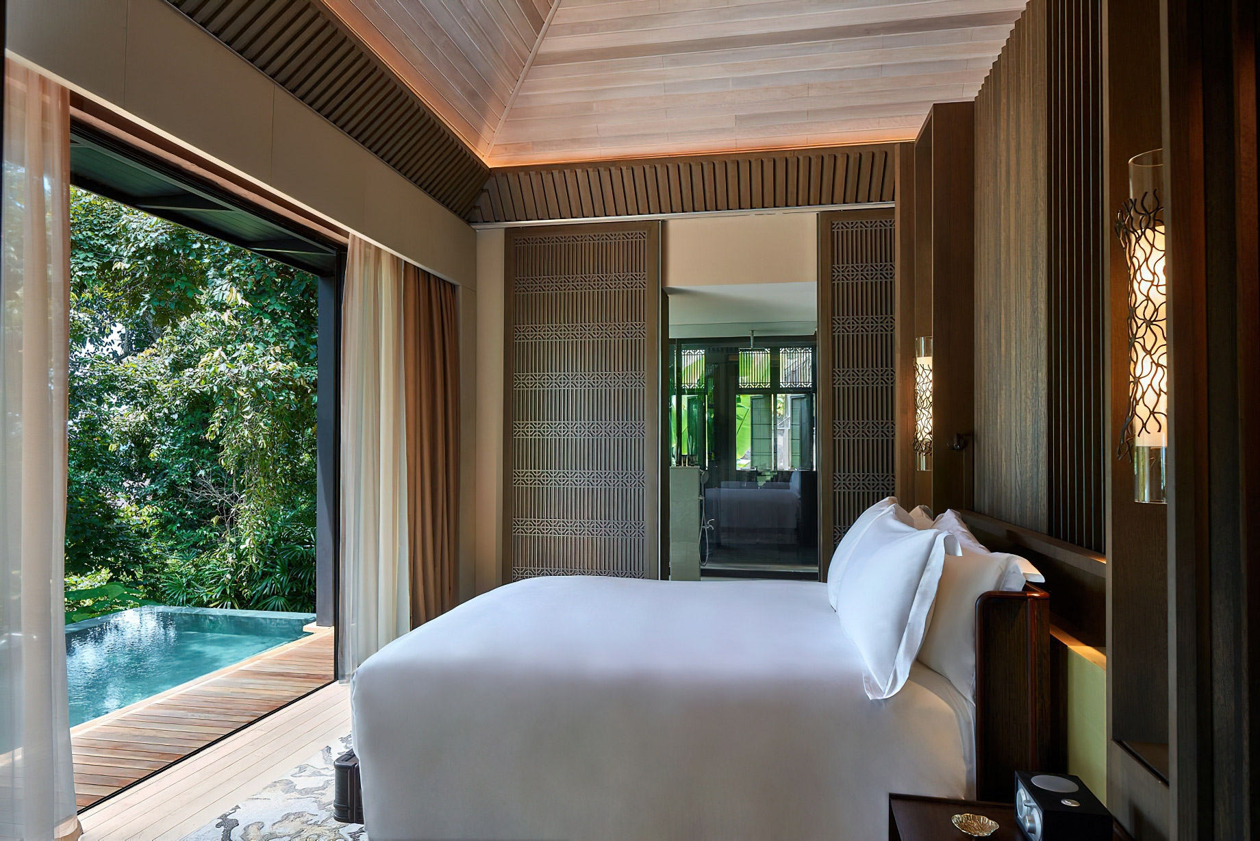 The Ritz-Carlton, Langkawi Hotel – Kedah, Malaysia – Rainforest One Bedroom Villa Bedroom