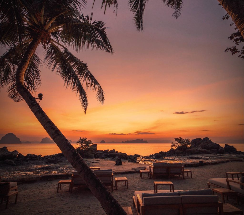 The Ritz-Carlton, Phulay Bay Reserve Resort - Muang Krabi, Thailand - Beach Sunset