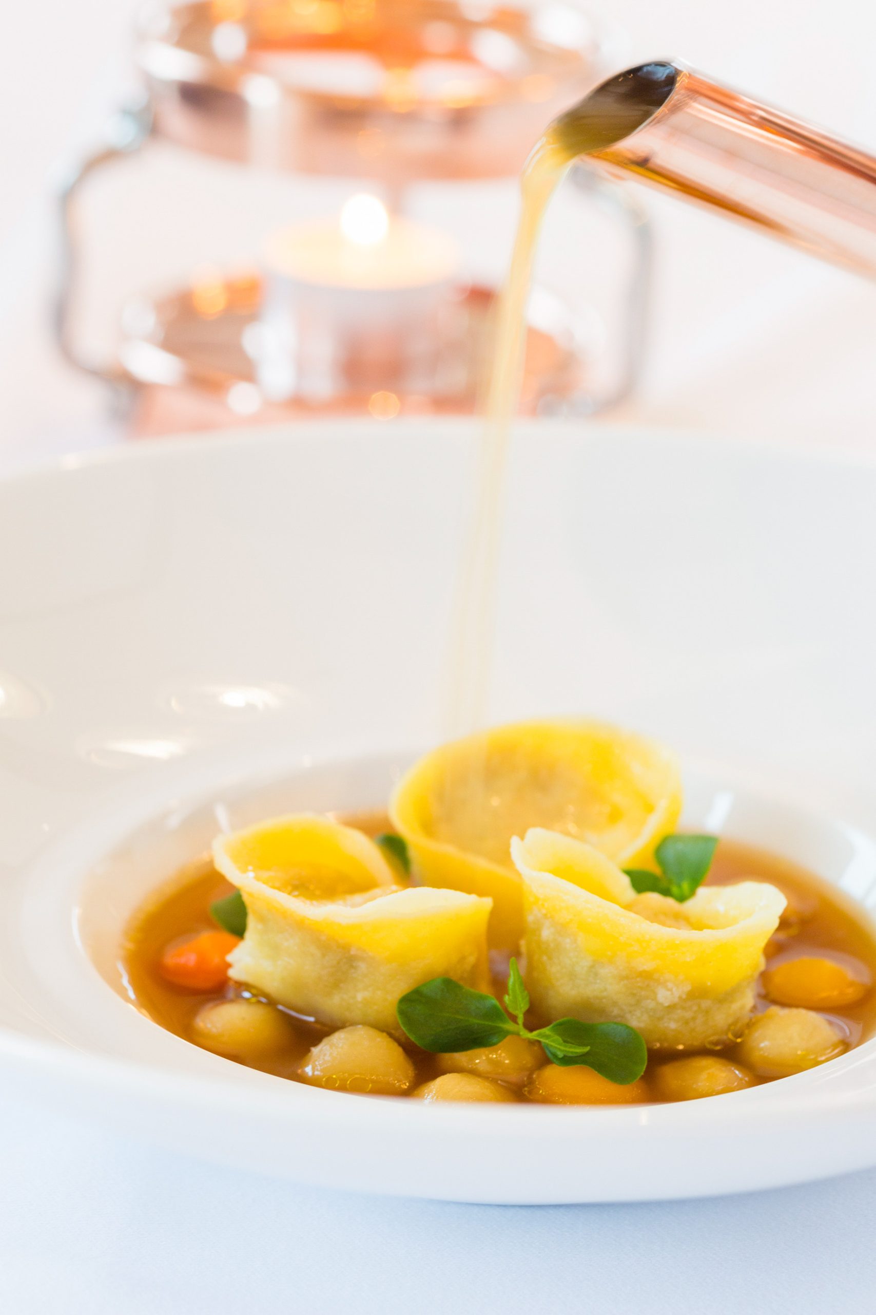 Burgenstock Hotel & Alpine Spa – Obburgen, Switzerland – RitzCoffier Restaurant Tortellini De Volaille