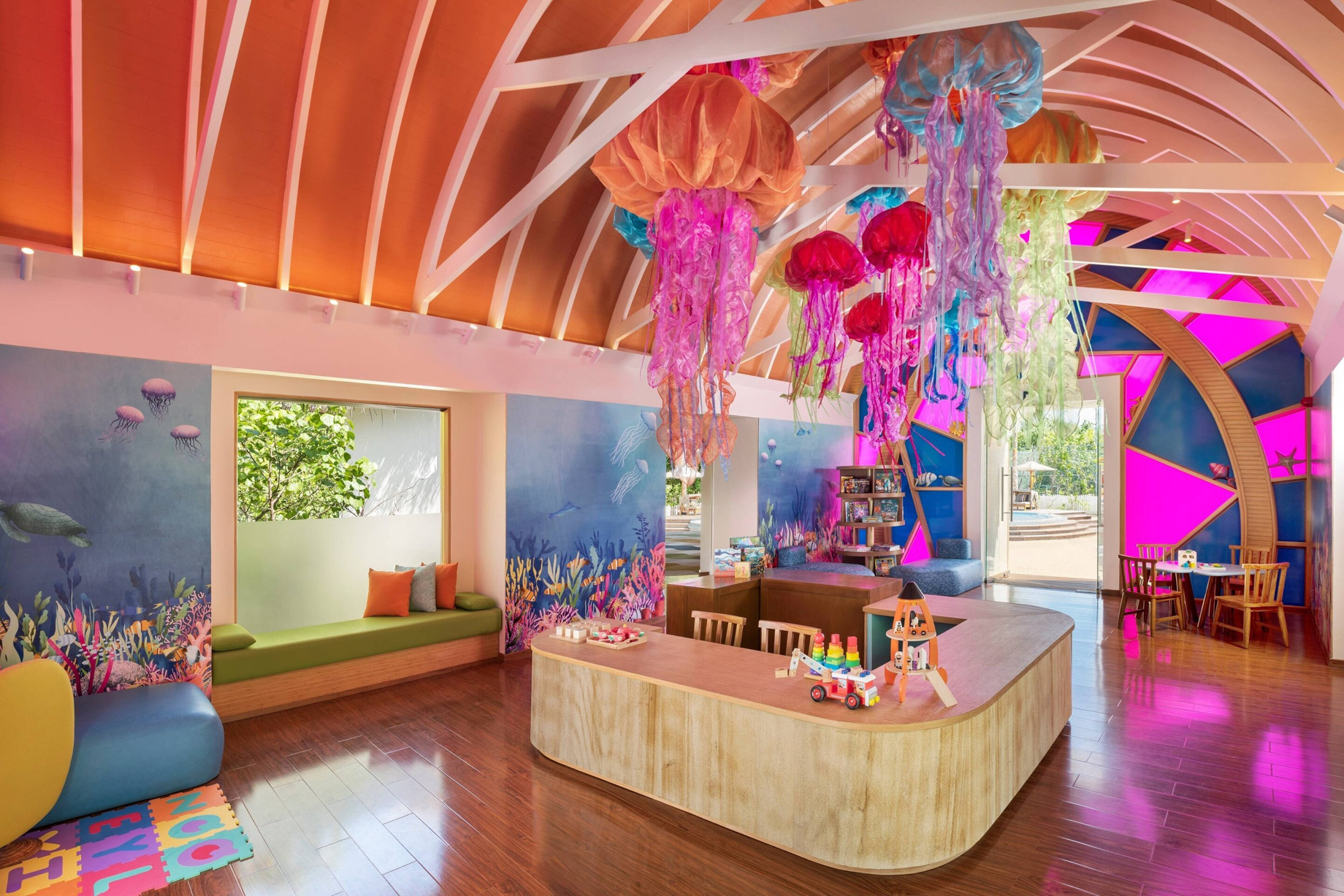JW Marriott Maldives Resort & Spa - Shaviyani Atoll, Maldives - Little Griffins Kids Club Interior