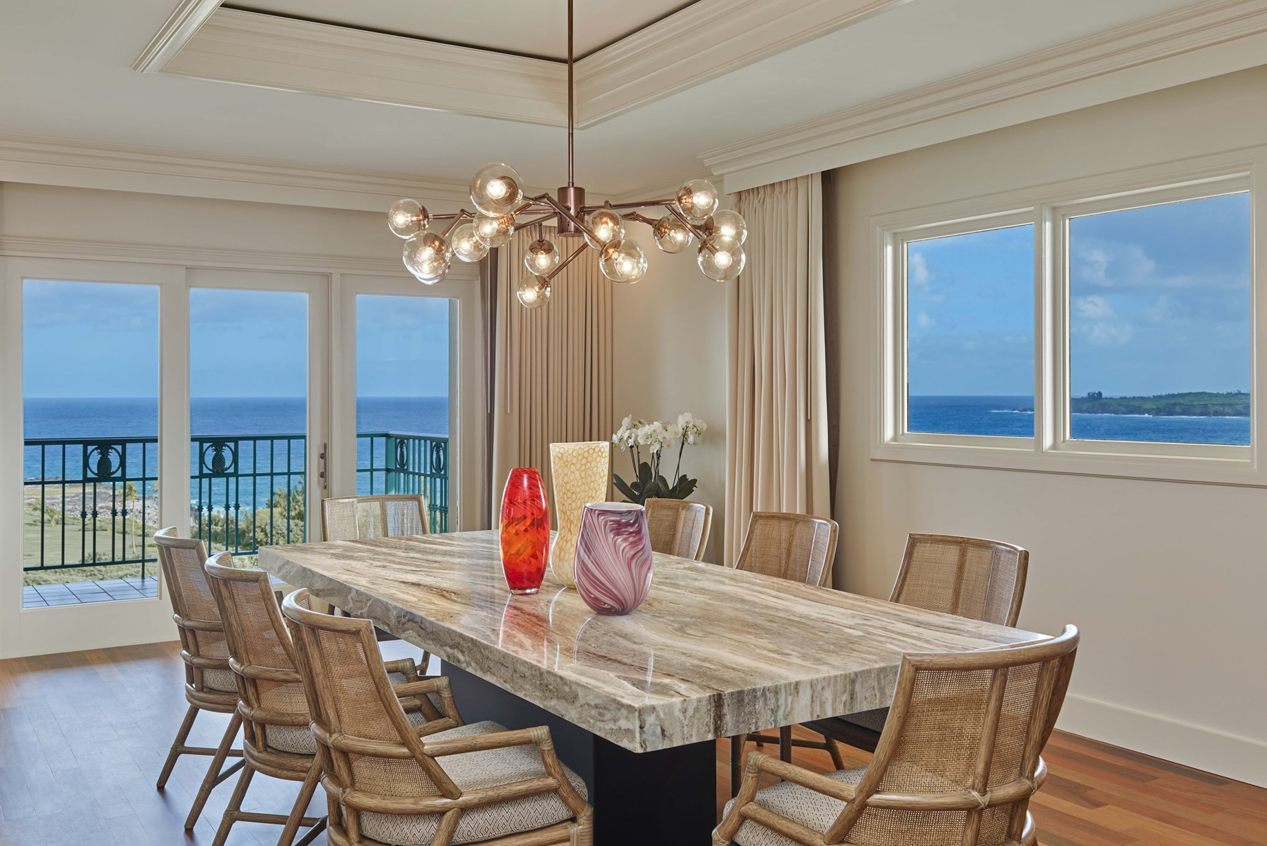 The Ritz-Carlton Maui, Kapalua Resort – Kapalua, HI, USA – Suite Ocean View Dining Room