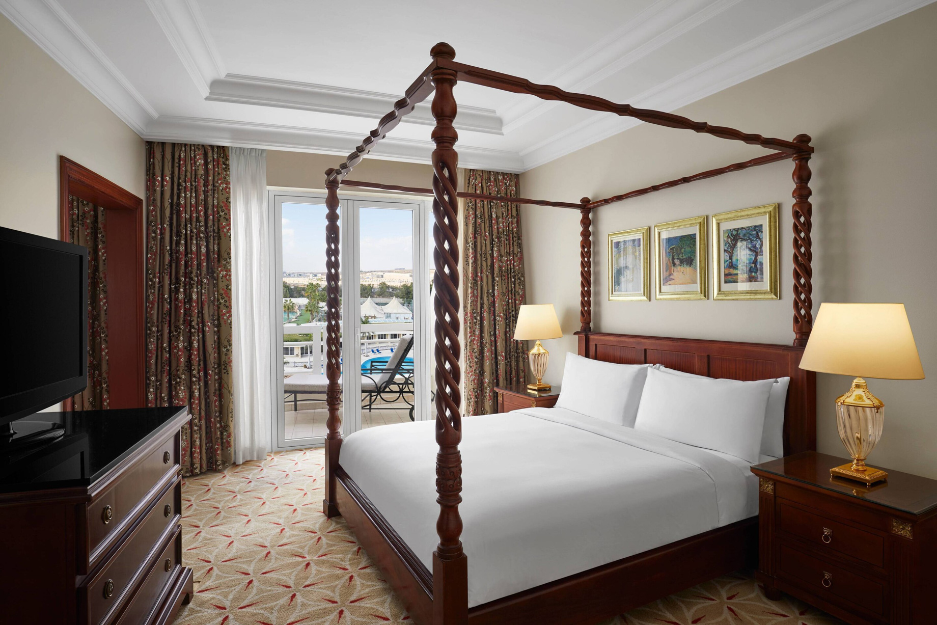 JW Marriott Hotel Cairo – Cairo, Egypt – Premier Junior Suite Bedroom