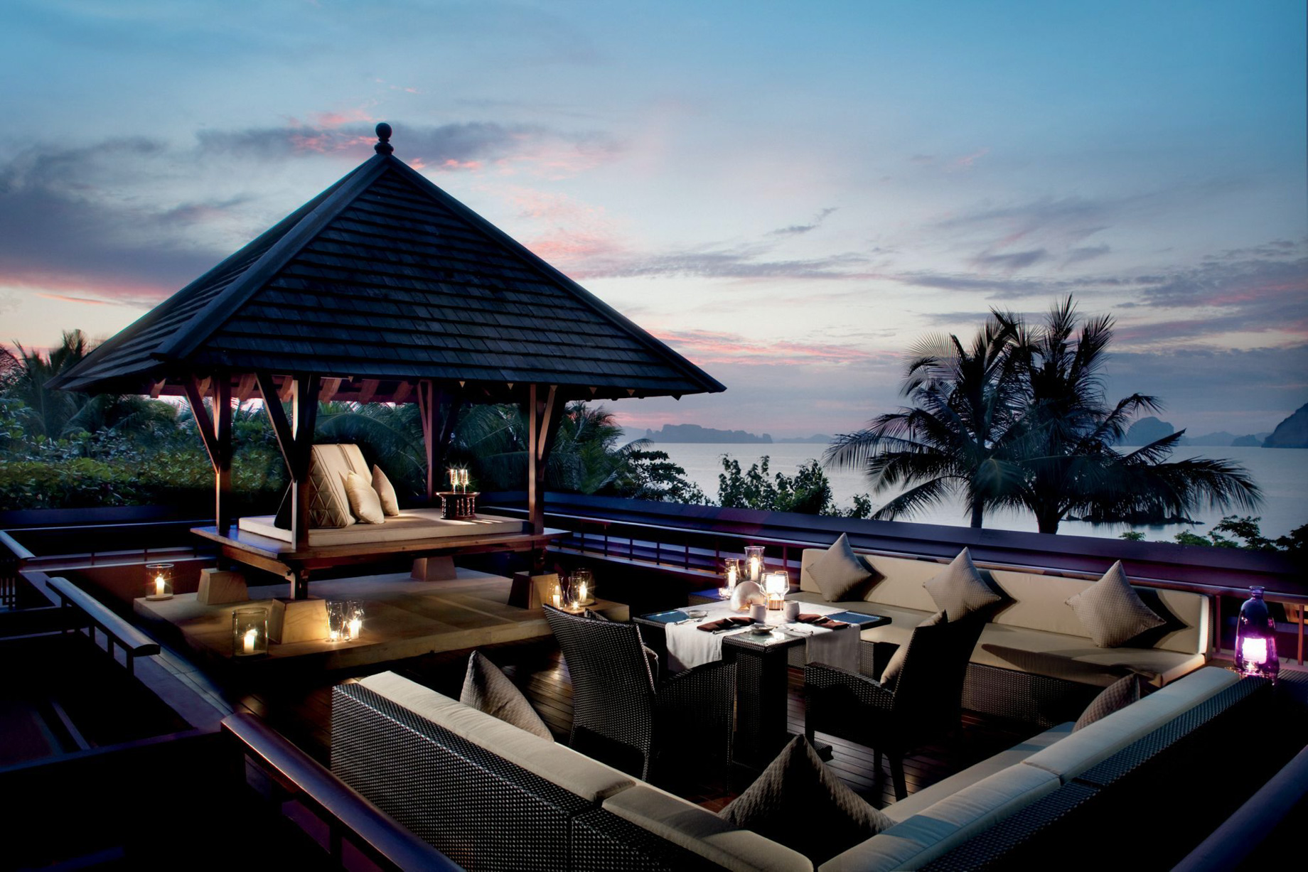 The Ritz-Carlton, Phulay Bay Reserve Resort – Muang Krabi, Thailand – Evening Terrace Dining