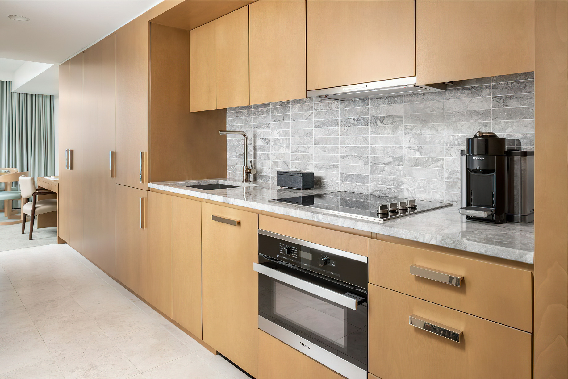 The Ritz-Carlton Residences, Waikiki Beach Hotel – Waikiki, HI, USA – Deluxe Ocean View Suite Kitchen