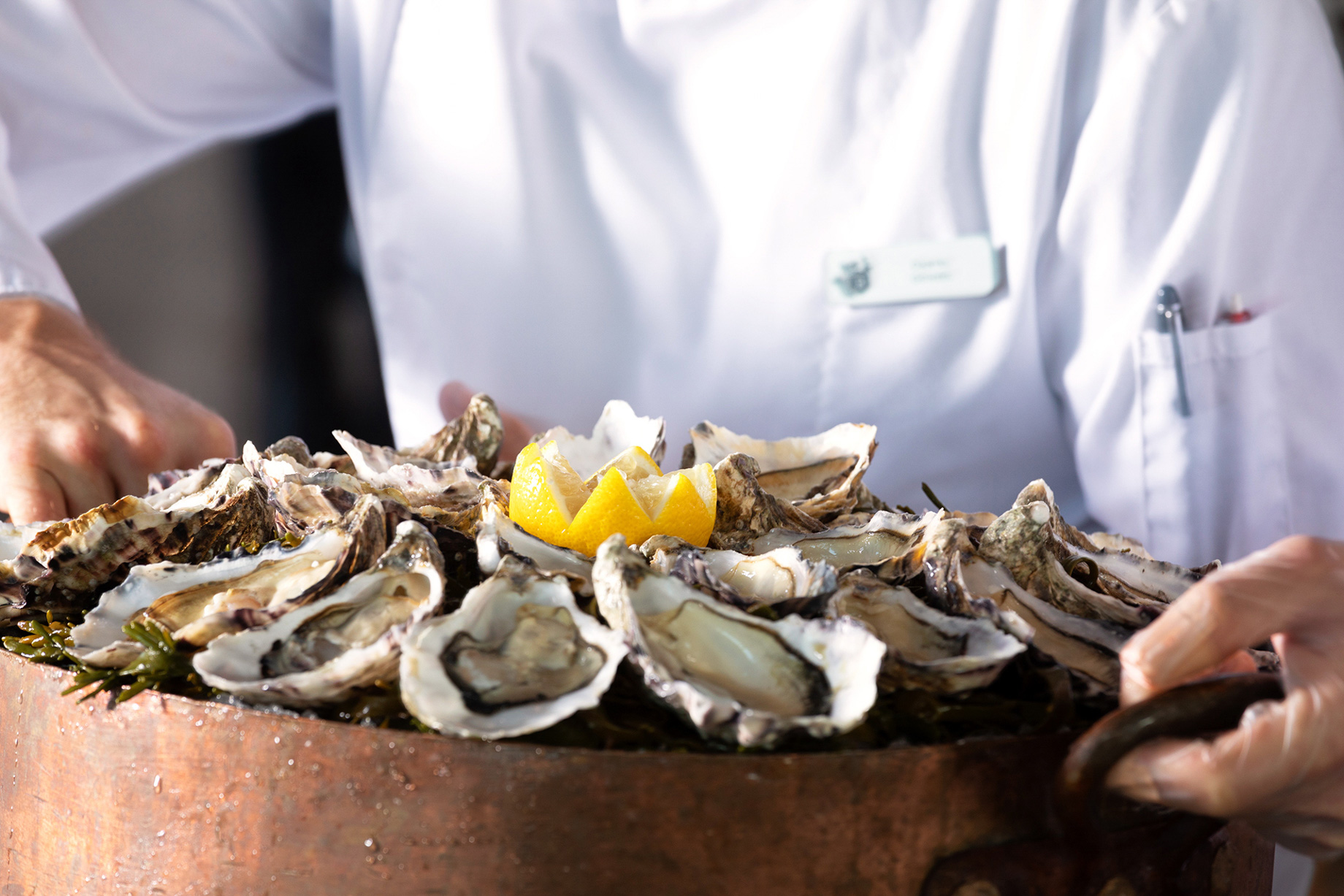Burgenstock Hotel & Alpine Spa - Obburgen, Switzerland - RitzCoffier Restaurant Oysters