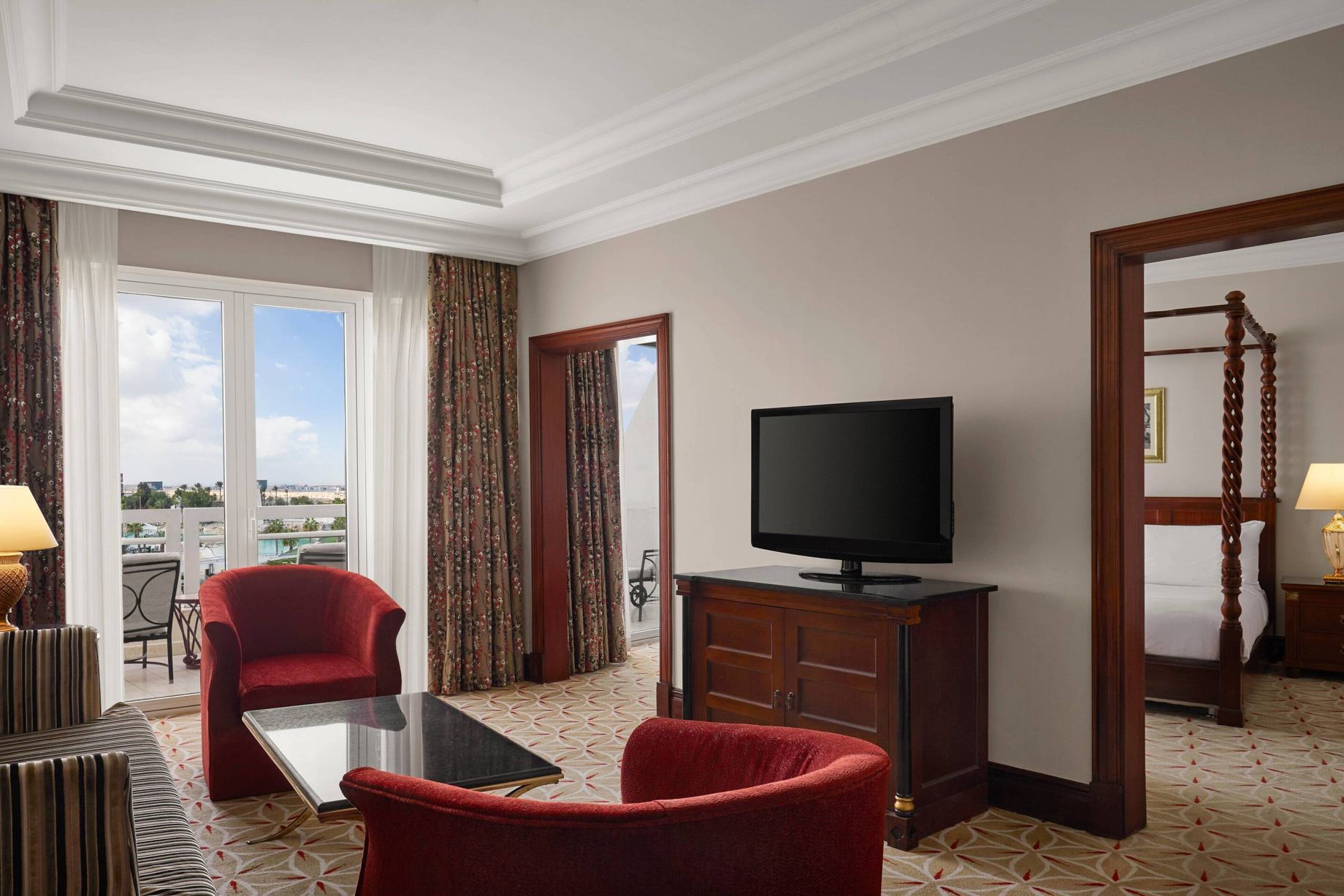 JW Marriott Hotel Cairo – Cairo, Egypt – Premier Junior Suite Living Room
