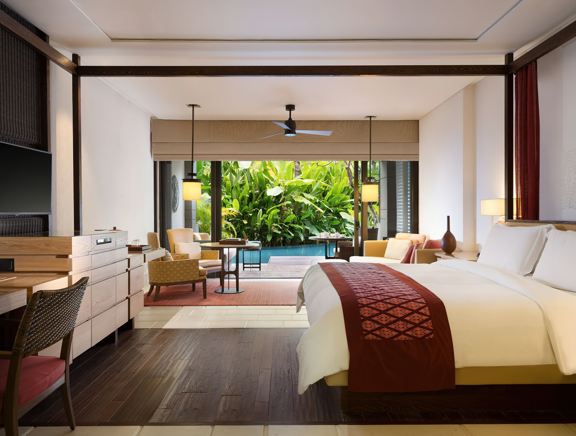 The Ritz-Carlton, Bali Nusa Dua Hotel – Bali, Indonesia – Sawangan Junior Suite with Pool Bedroom