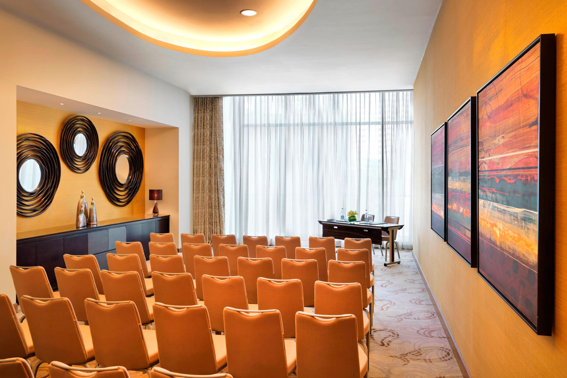 JW Marriott Absheron Baku Hotel – Baku, Azerbaijan – Gobustan Meeting Room Theatre Setup