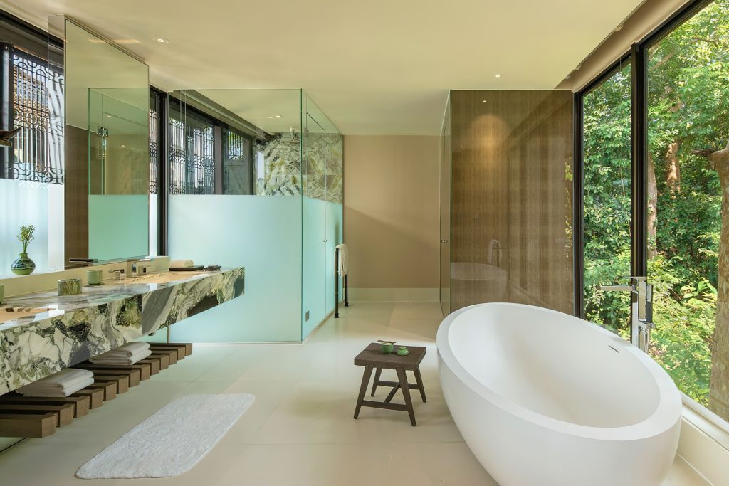 The Ritz-Carlton, Langkawi Hotel - Kedah, Malaysia - Villa Kenari Two Bedroom Villa Bathroom