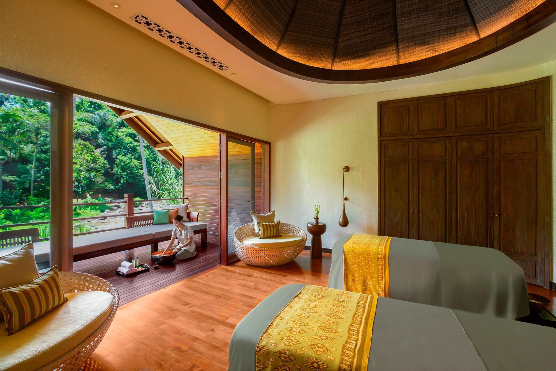 The Ritz-Carlton, Mandapa Reserve Resort – Ubud, Bali, Indonesia – Spa Treatroom Room