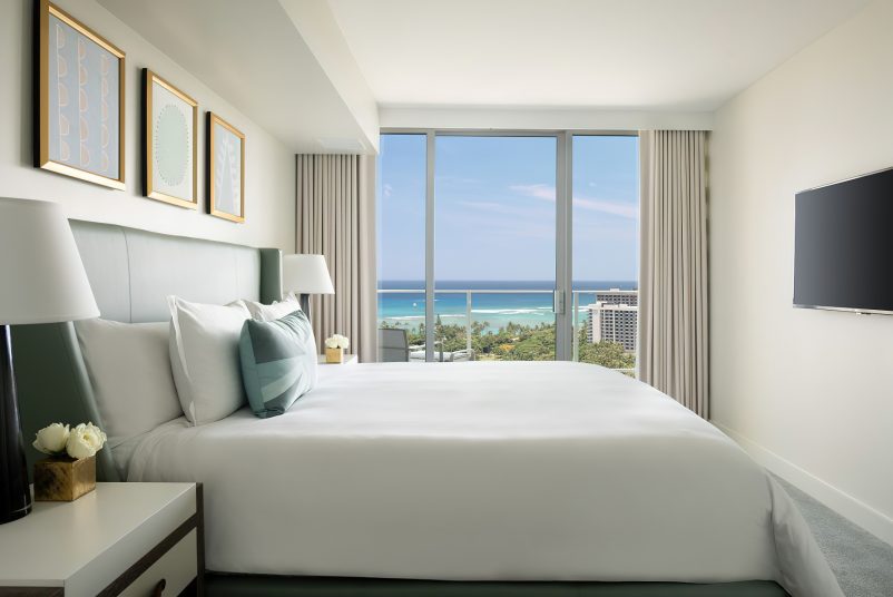 The Ritz-Carlton Residences, Waikiki Beach Hotel - Waikiki, HI, USA - Grand Ocean View 2 Bedroom Suite Master Bedroom