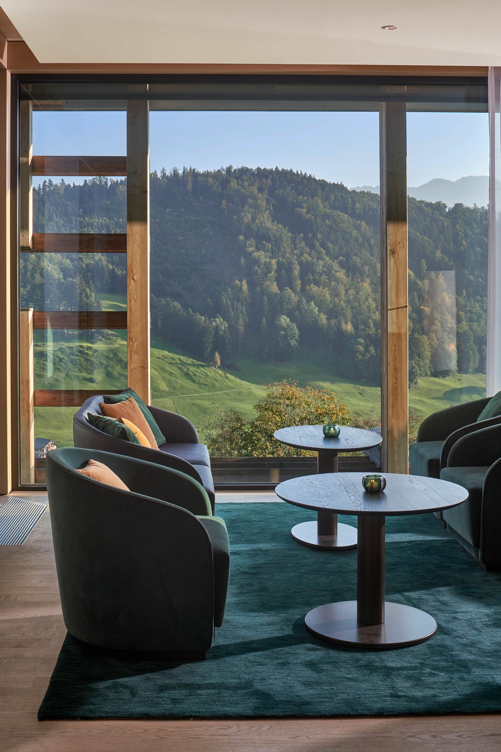 Burgenstock Hotel & Alpine Spa - Obburgen, Switzerland - Verbena Restaurant & Bar Interior