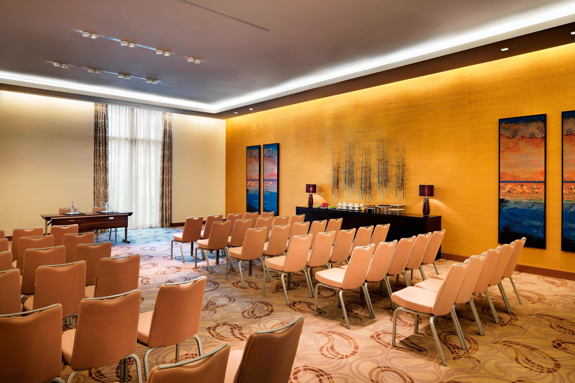 JW Marriott Absheron Baku Hotel – Baku, Azerbaijan – Khojasan Meeting Room Theatre Setup
