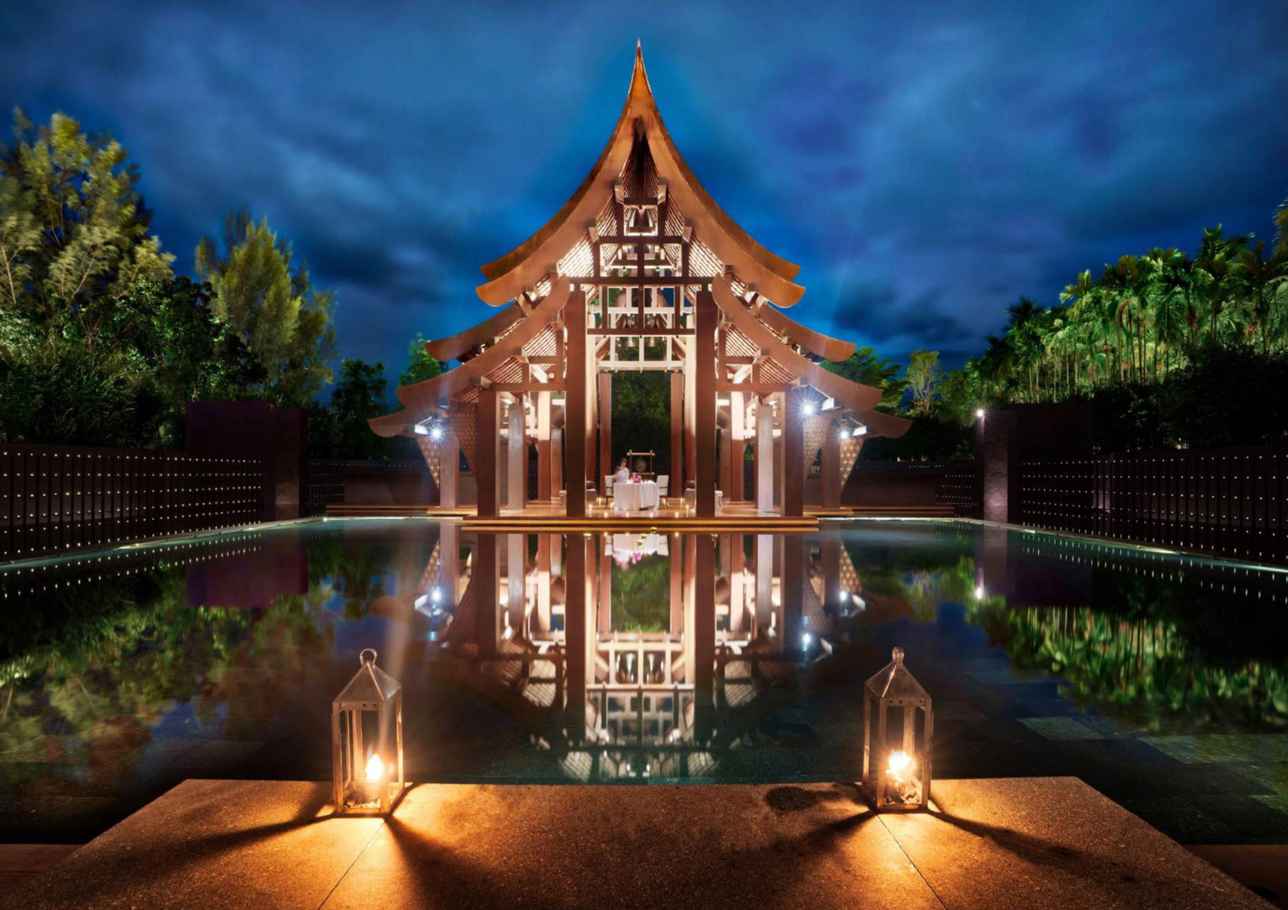 The Ritz-Carlton, Phulay Bay Reserve Resort - Muang Krabi, Thailand - Pavillion Evening Dining