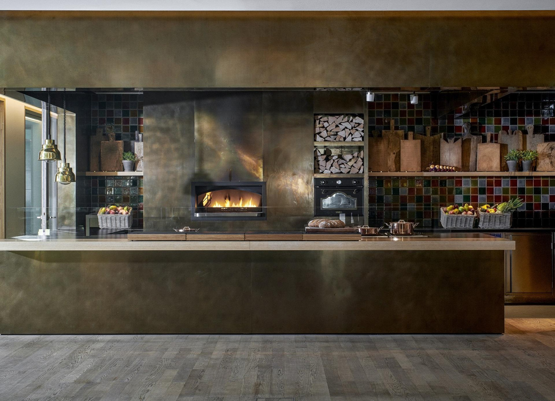 Burgenstock Hotel & Alpine Spa - Obburgen, Switzerland - Verbena Restaurant & Bar Interior