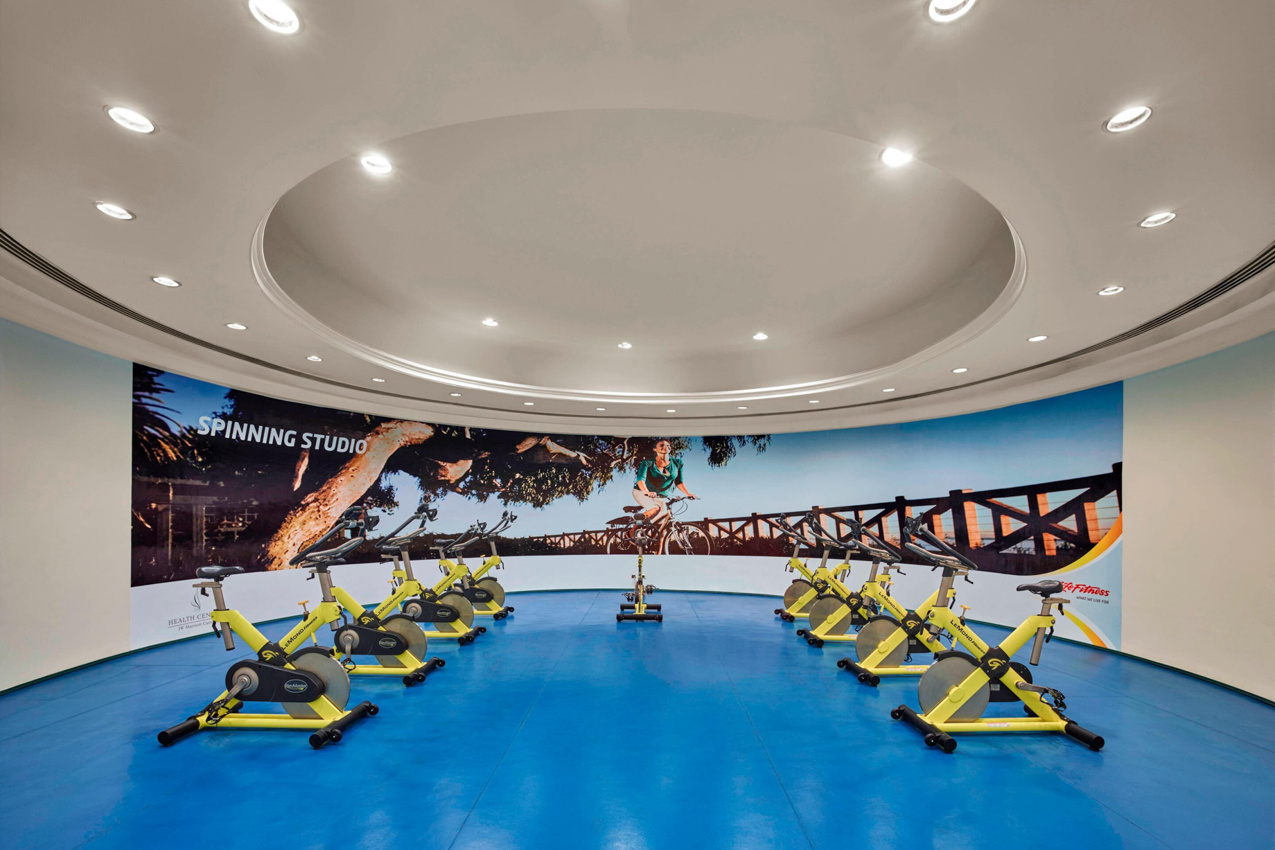 JW Marriott Hotel Cairo – Cairo, Egypt – Fitness Center Spinning Room