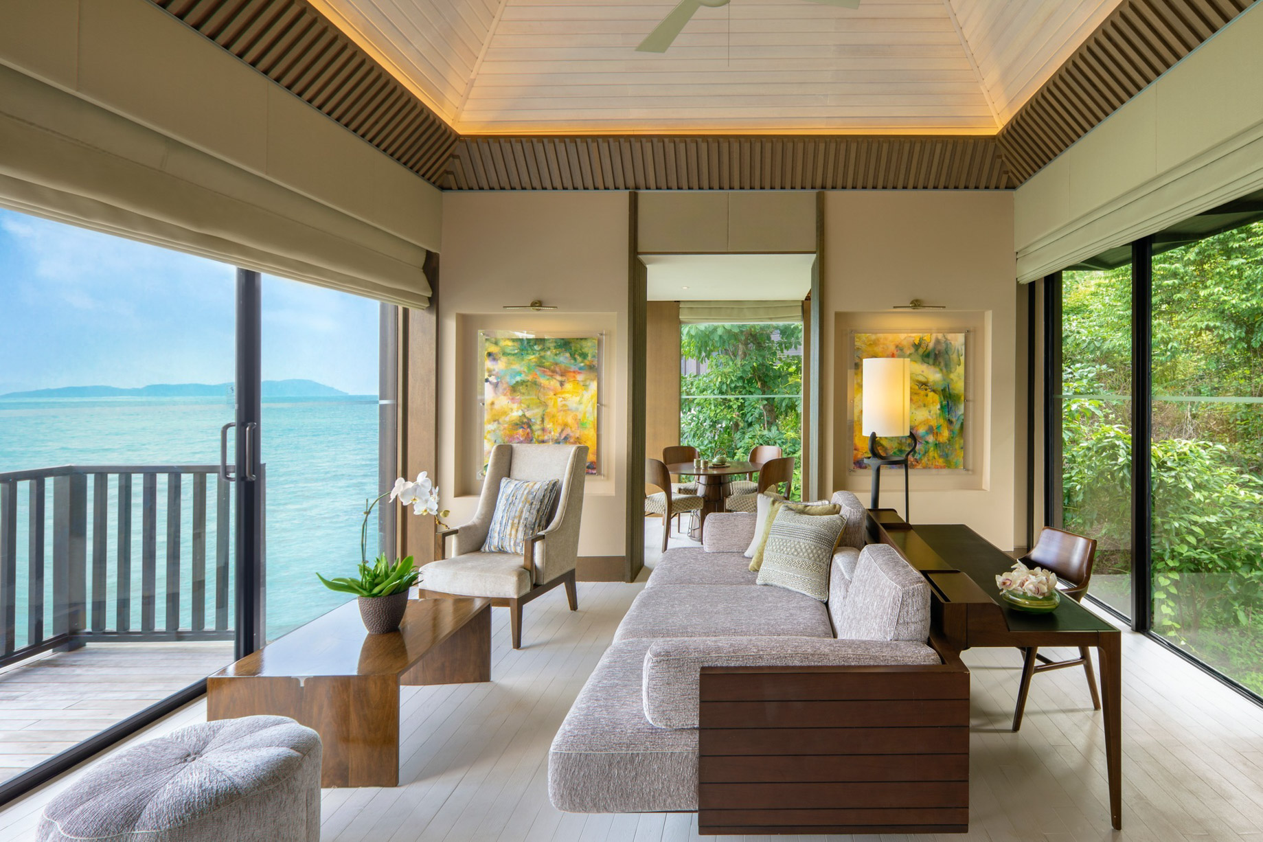 The Ritz-Carlton, Langkawi Hotel – Kedah, Malaysia – Villa Oceanview Living Room