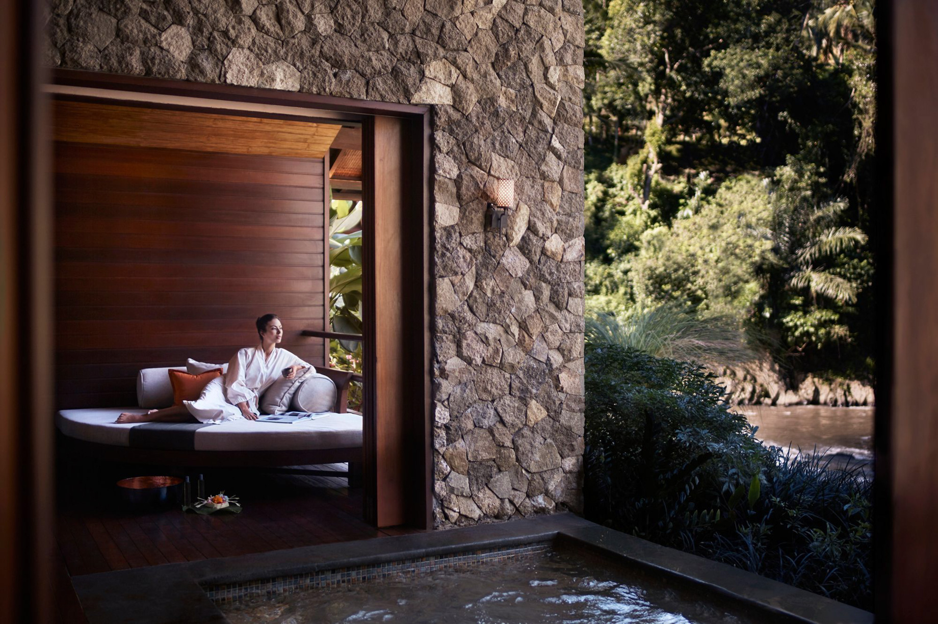 The Ritz-Carlton, Mandapa Reserve Resort - Ubud, Bali, Indonesia - Spa Pool