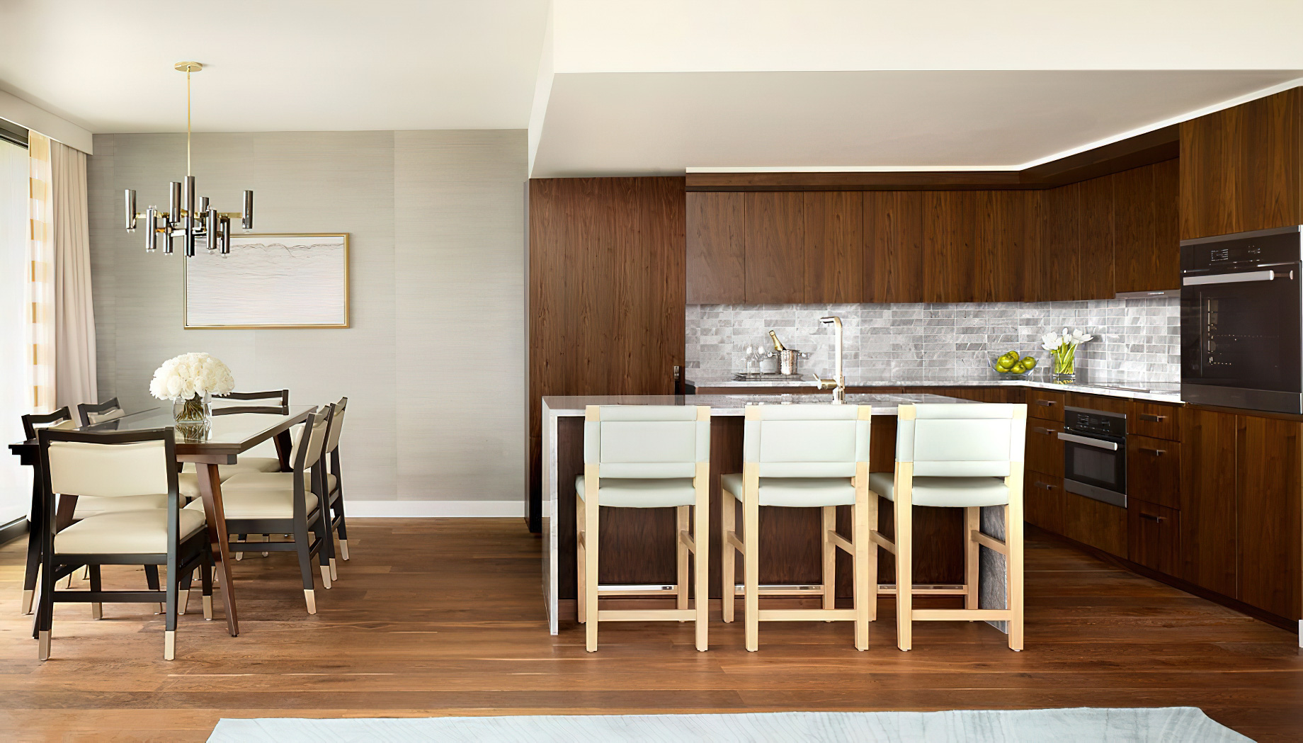 The Ritz-Carlton Residences, Waikiki Beach Hotel – Waikiki, HI, USA – Grand Ocean View 3 Bedroom Suite Kitchen