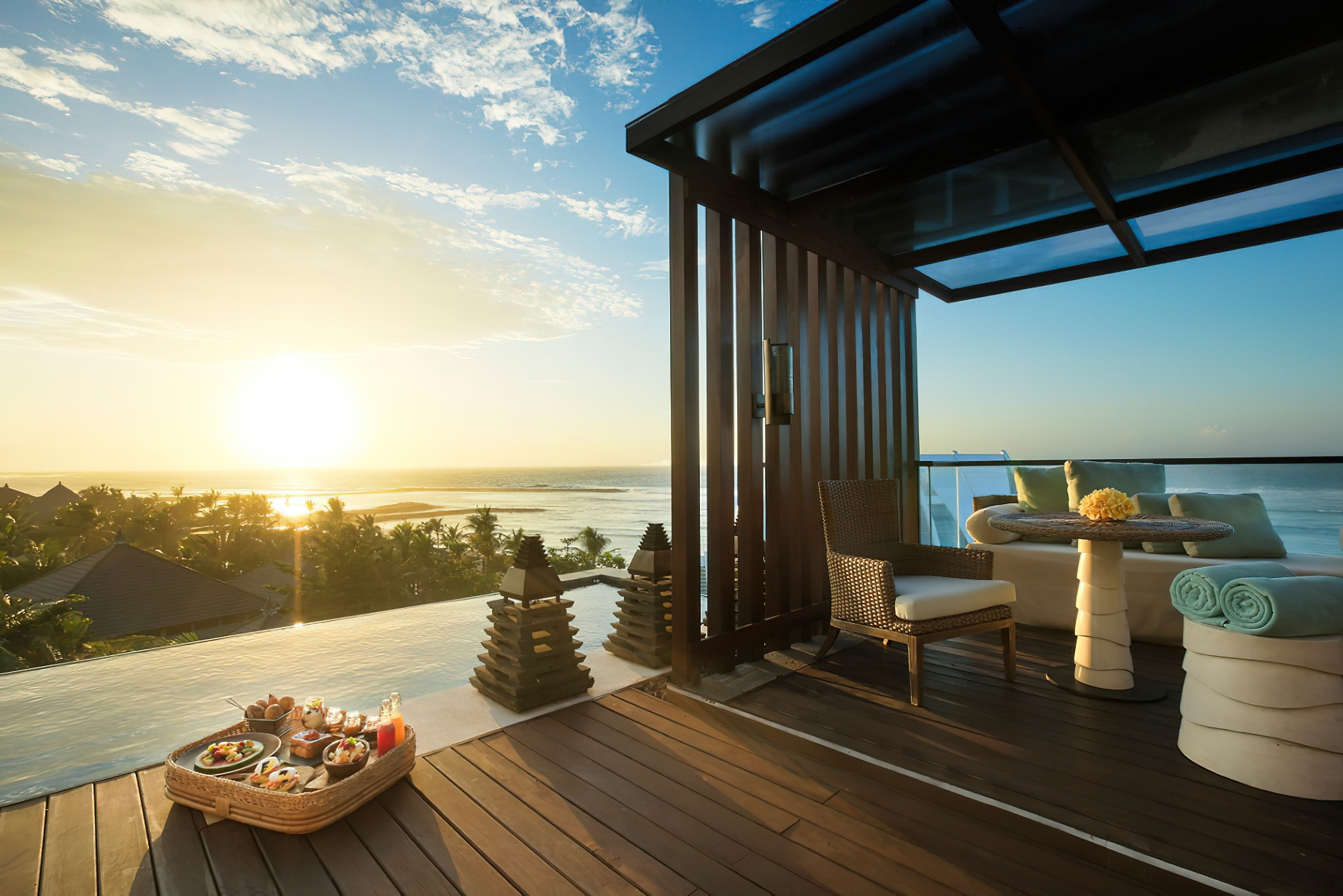 The Ritz-Carlton, Bali Nusa Dua Hotel – Bali, Indonesia – Sky Villa One Bedroom Floating Breakfast