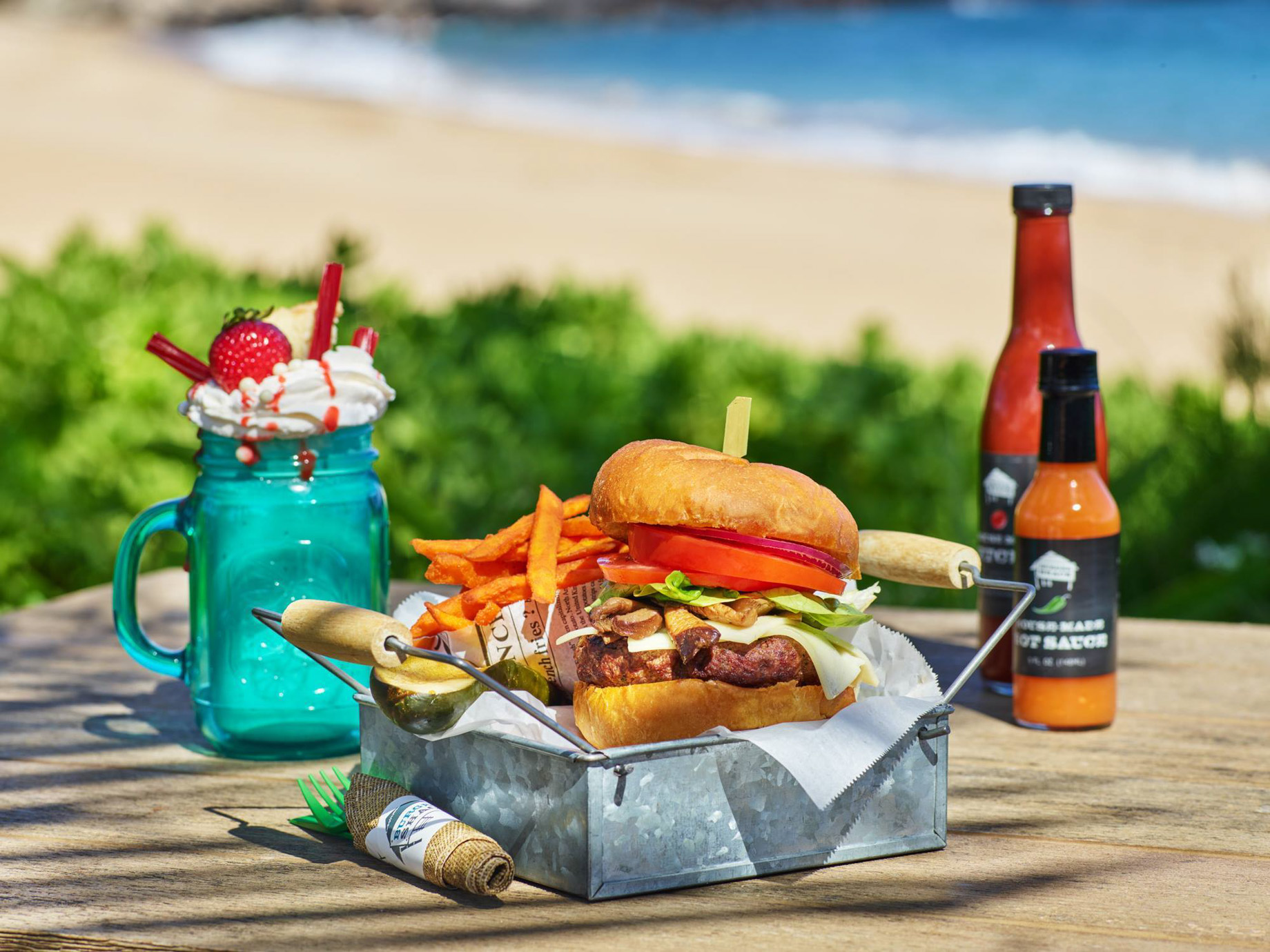 The Ritz-Carlton Maui, Kapalua Resort – Kapalua, HI, USA – The Burger Shack Lunch
