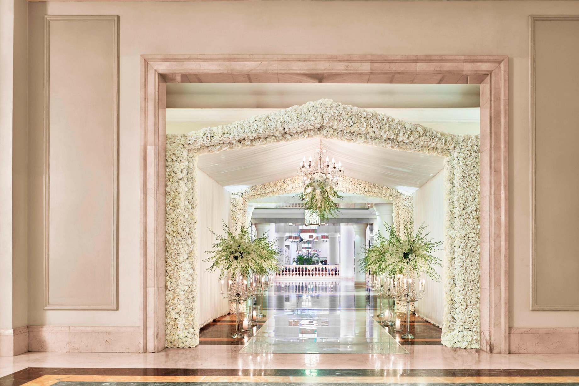 JW Marriott Hotel Cairo – Cairo, Egypt – Tutankhamun Ballroom Wedding Entrance