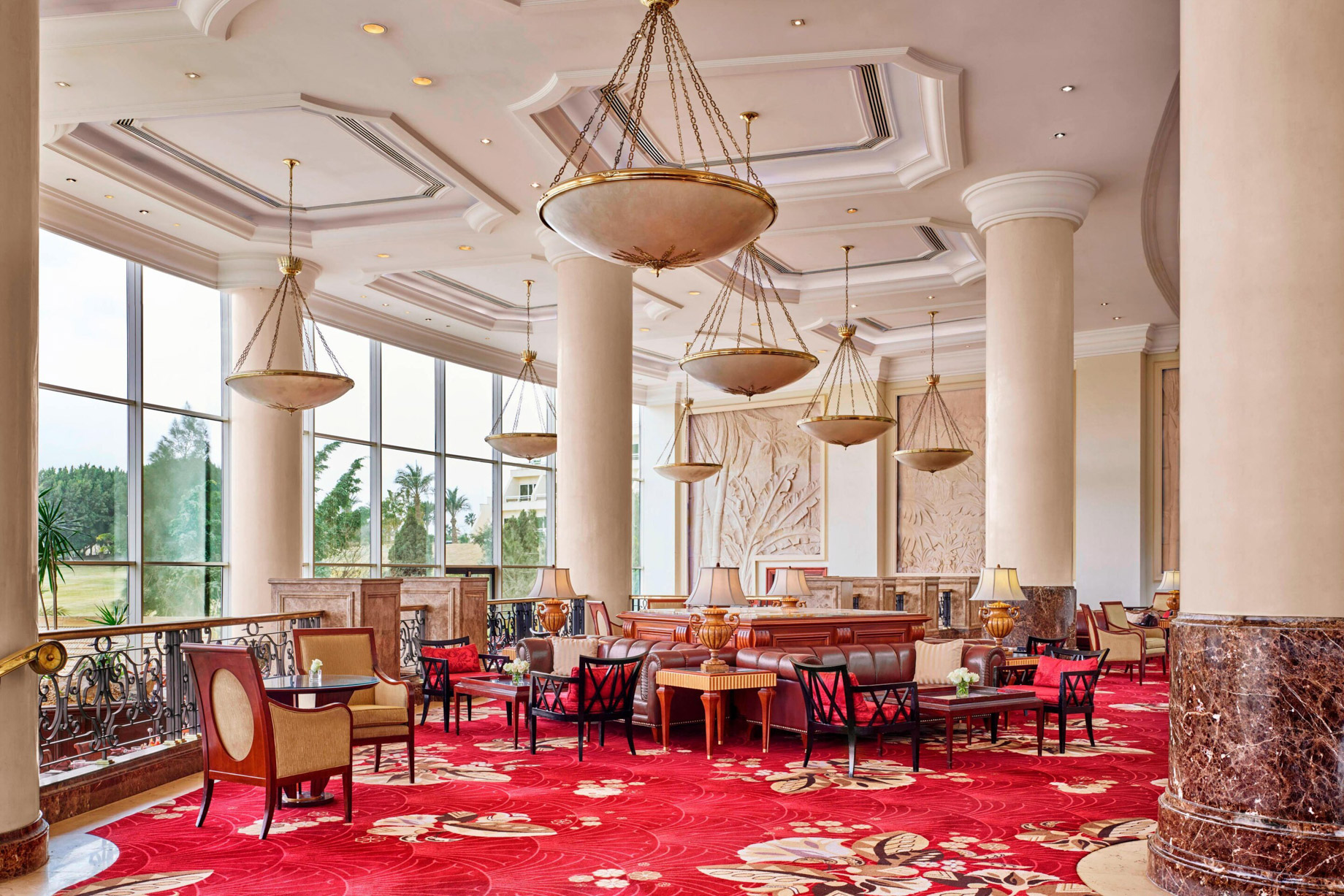 JW Marriott Hotel Cairo – Cairo, Egypt – The View Lounge & Bar Interior