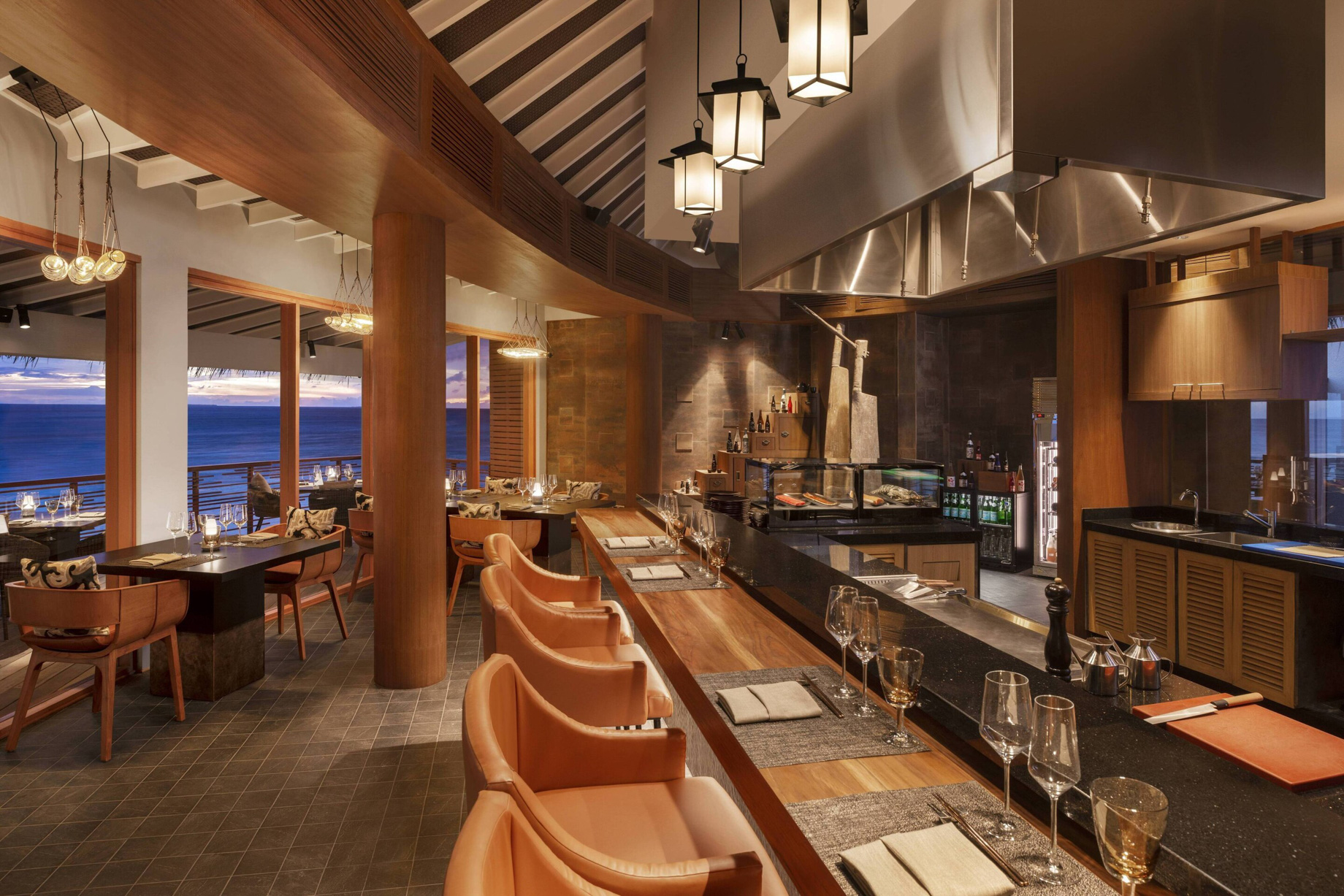 JW Marriott Maldives Resort & Spa – Shaviyani Atoll, Maldives – Hashi Japanese Teppanyaki