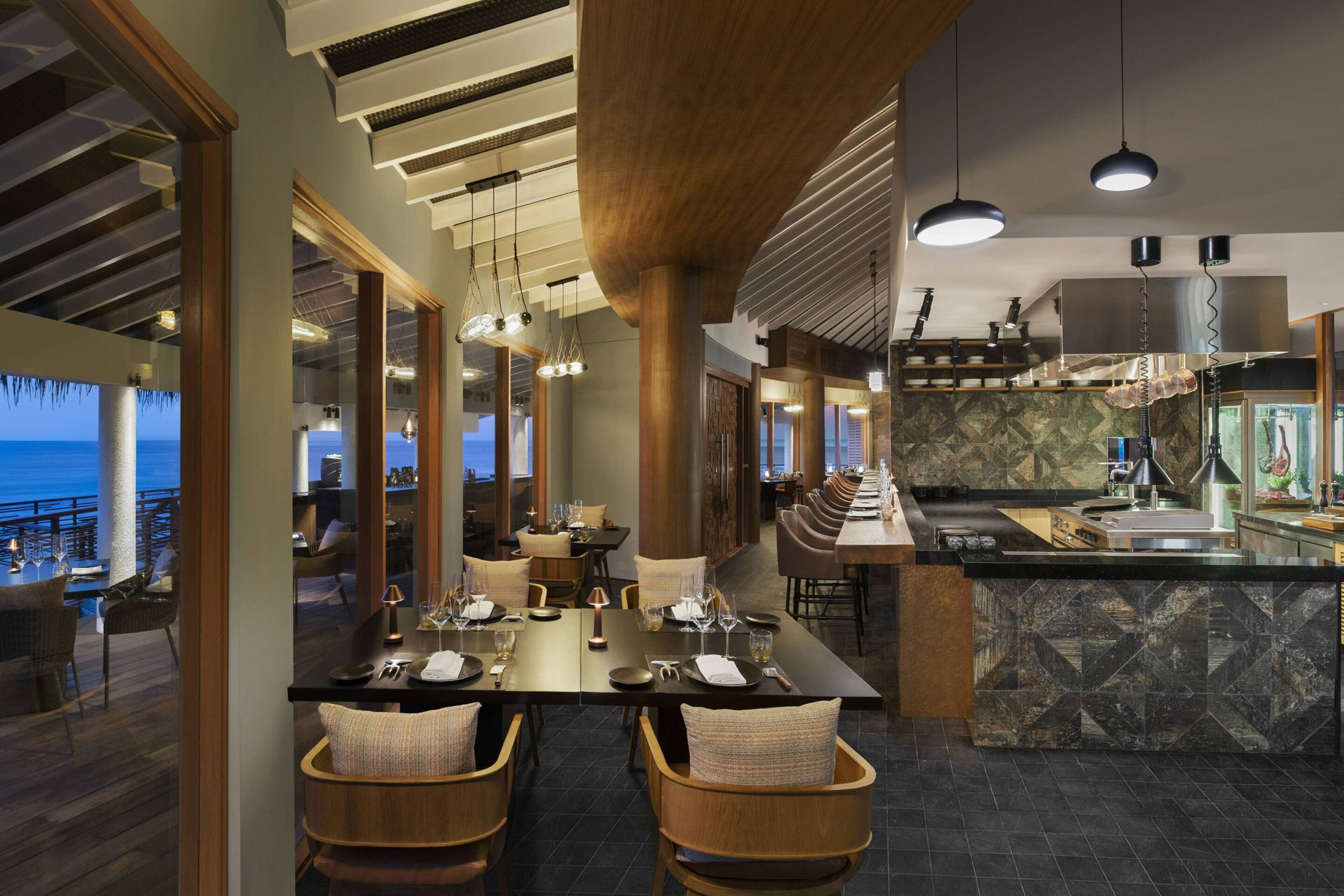 JW Marriott Maldives Resort & Spa – Shaviyani Atoll, Maldives – Shio Fine Dining Grill Room