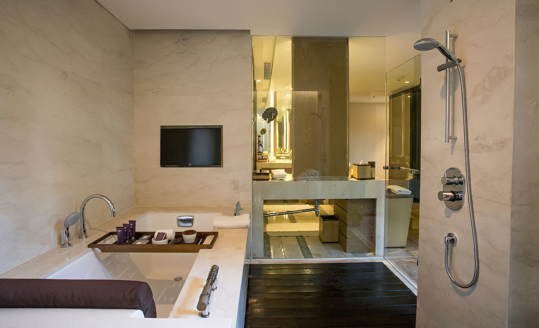The Ritz-Carlton, Bali Nusa Dua Hotel – Bali, Indonesia – Sky Villa One Bedroom Bathroom