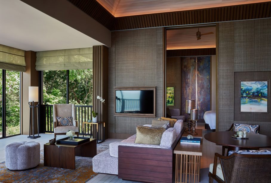 The Ritz-Carlton, Langkawi Hotel - Kedah, Malaysia - Villa Mutiara Three Bedroom Villa Living Room