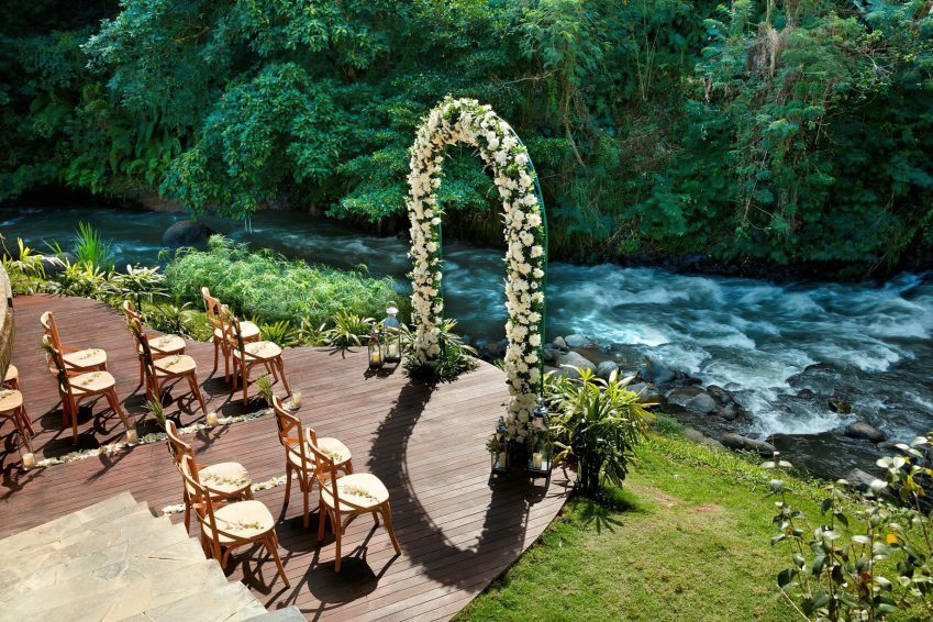 The Ritz-Carlton, Mandapa Reserve Resort - Ubud, Bali, Indonesia - Riverside Wedding