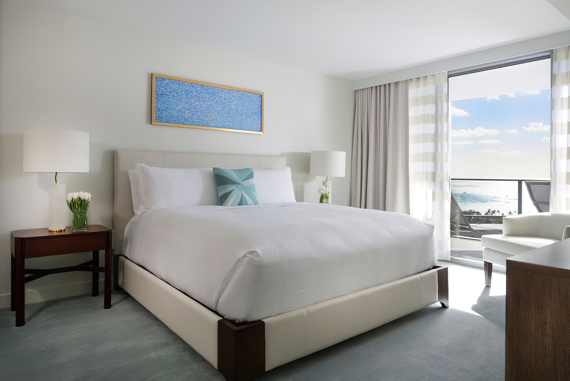 The Ritz-Carlton Residences, Waikiki Beach Hotel – Waikiki, HI, USA – Grand Ocean View 4 Bedroom Suite Bedroom