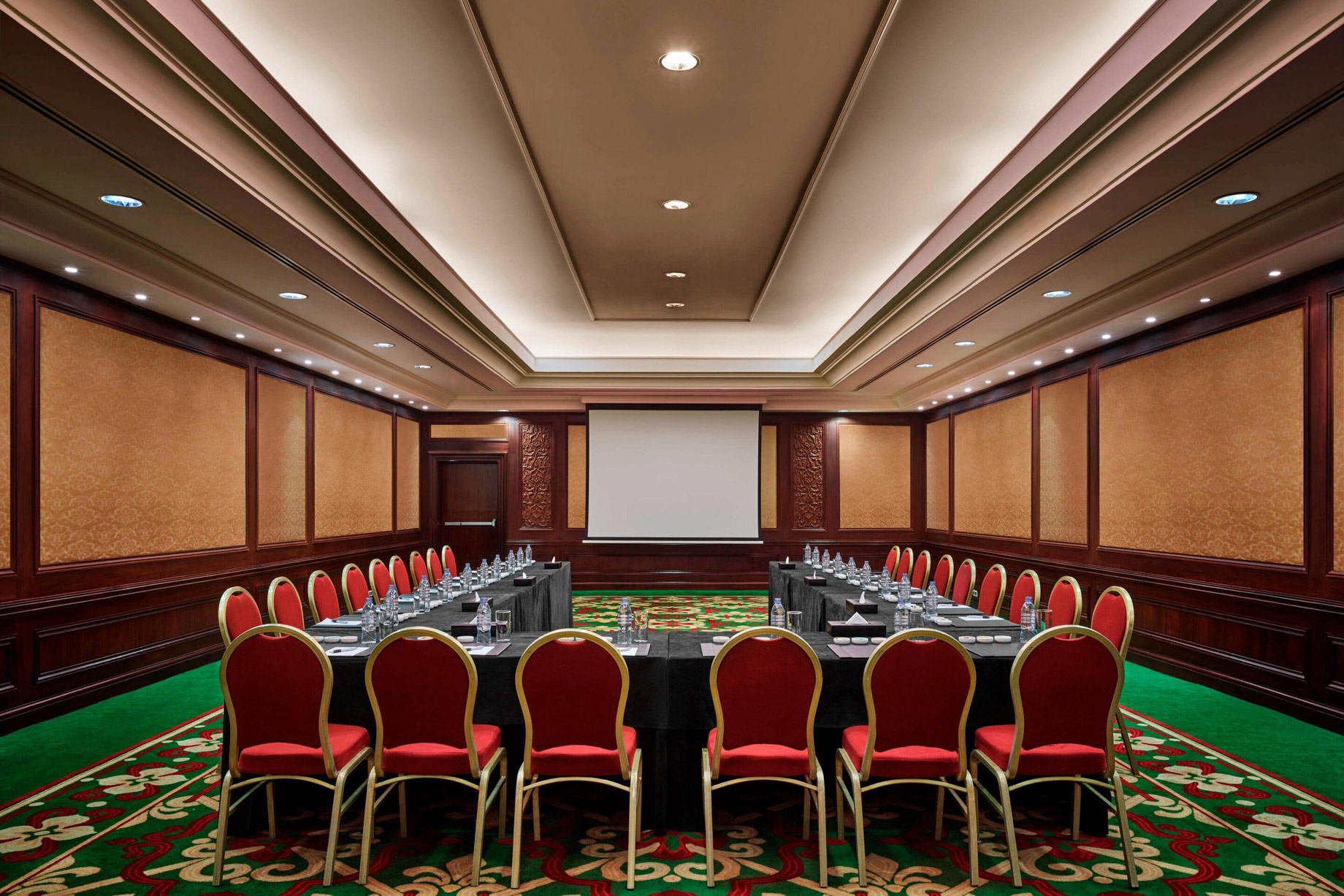 JW Marriott Hotel Cairo – Cairo, Egypt – Meeting Room U-Shape Setup