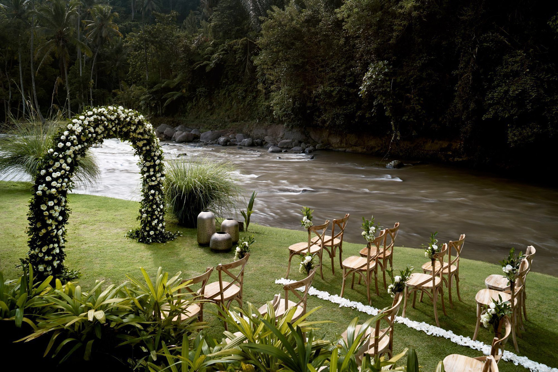 The Ritz-Carlton, Mandapa Reserve Resort – Ubud, Bali, Indonesia – Riverside Wedding