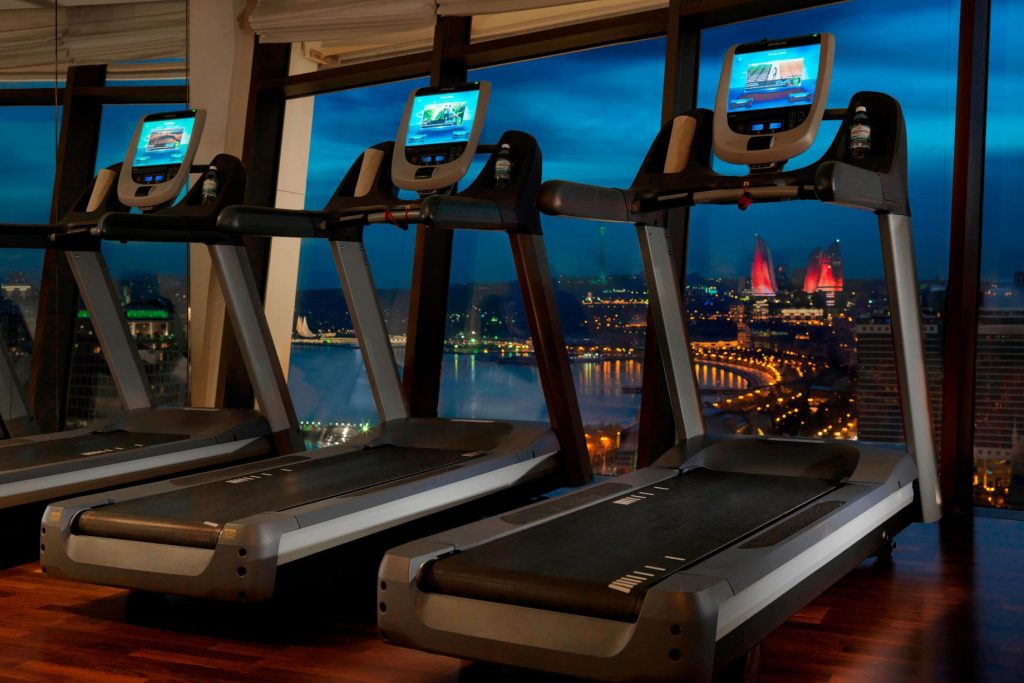 JW Marriott Absheron Baku Hotel - Baku, Azerbaijan - Fitness Center Night View