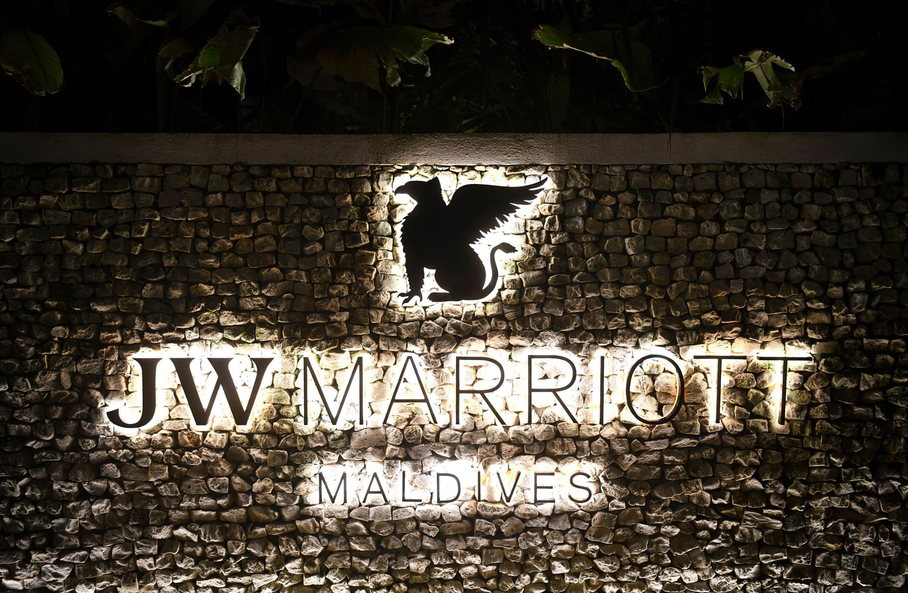 JW Marriott Maldives Resort & Spa – Shaviyani Atoll, Maldives – Resort Sign
