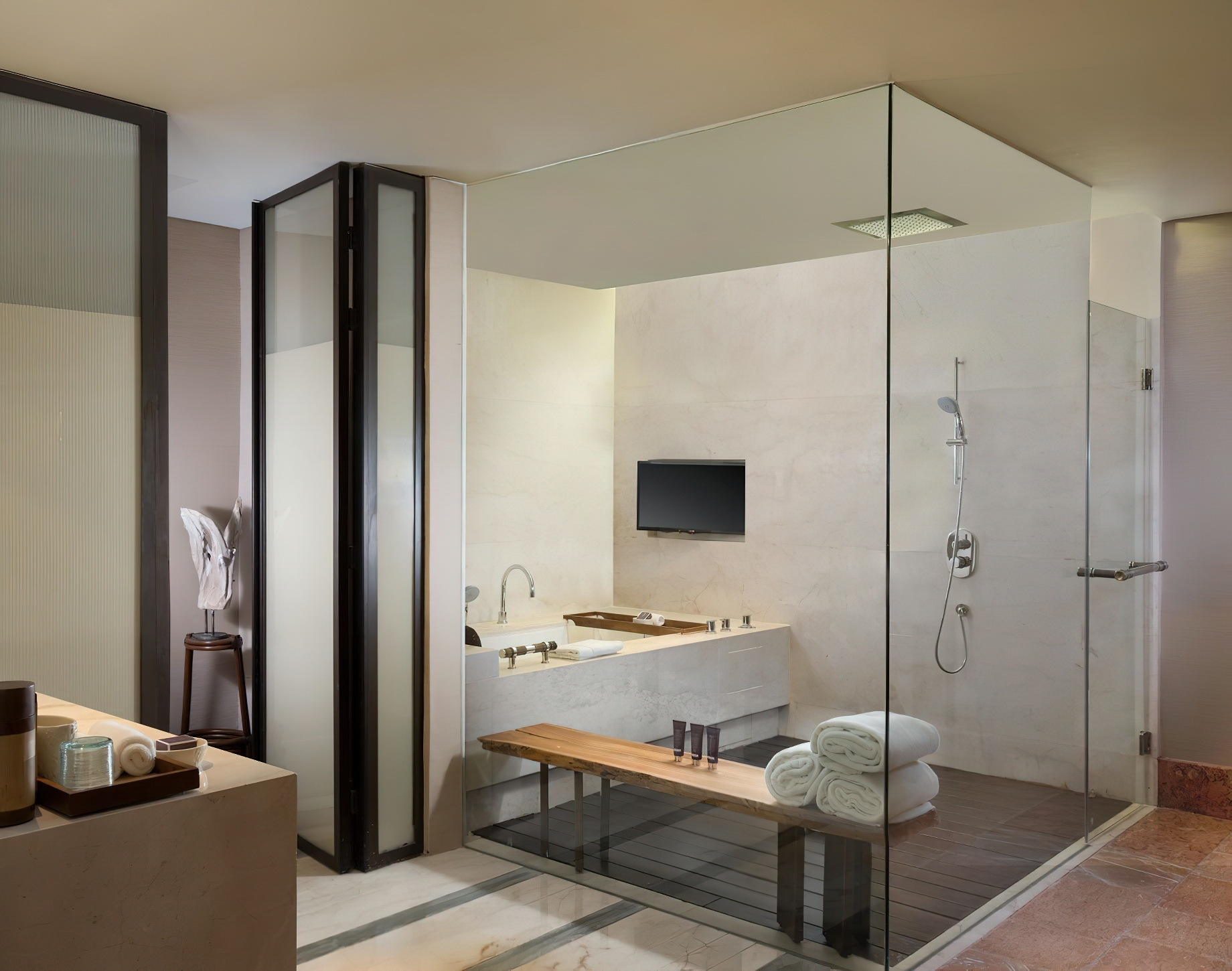 The Ritz-Carlton, Bali Nusa Dua Hotel – Bali, Indonesia – Sky Villa Two Bedroom Shower