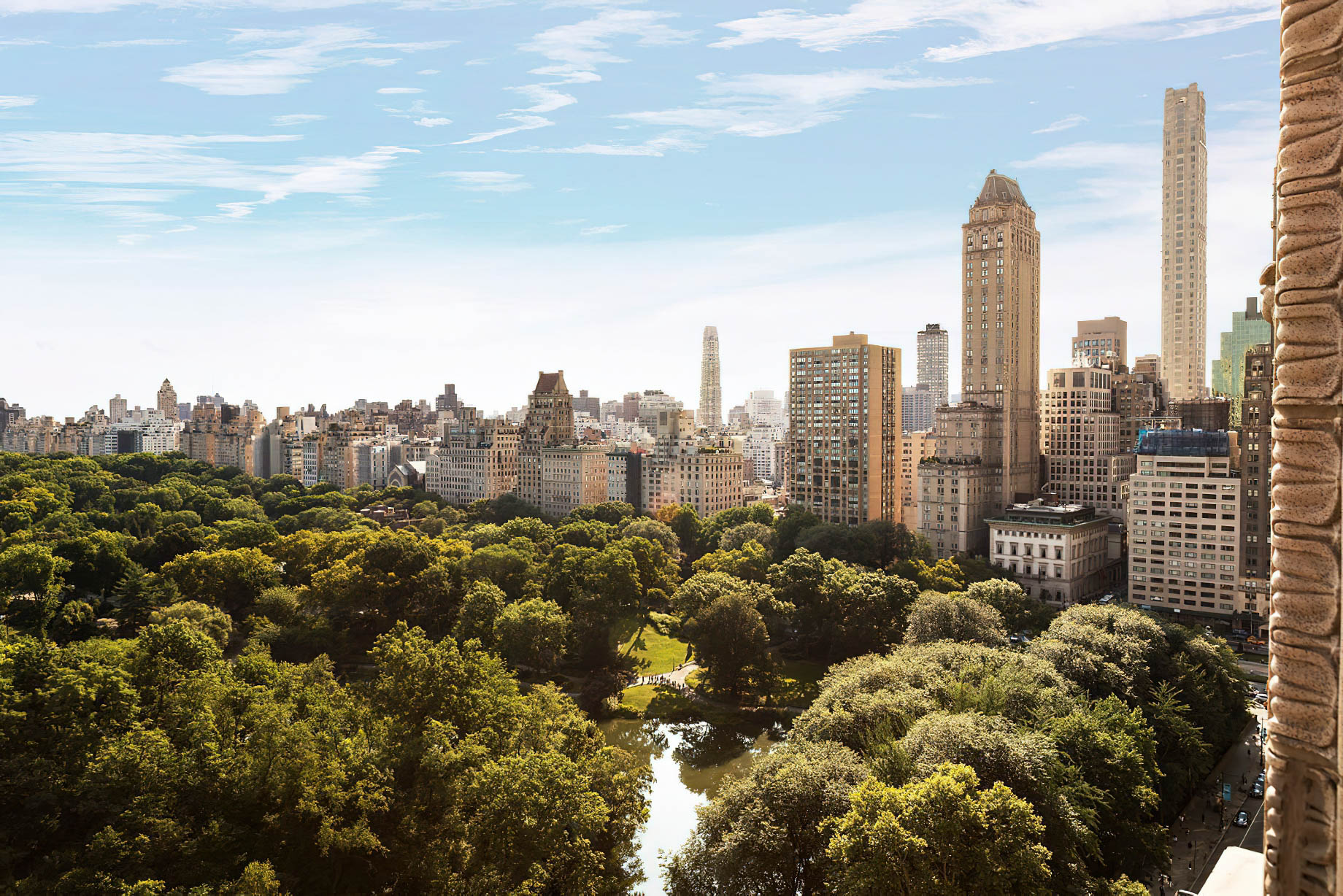 The Ritz-Carlton New York, Central Park Hotel - New York, NY, USA - Central Park View
