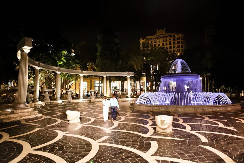 JW Marriott Absheron Baku Hotel - Baku, Azerbaijan - Fountain Square