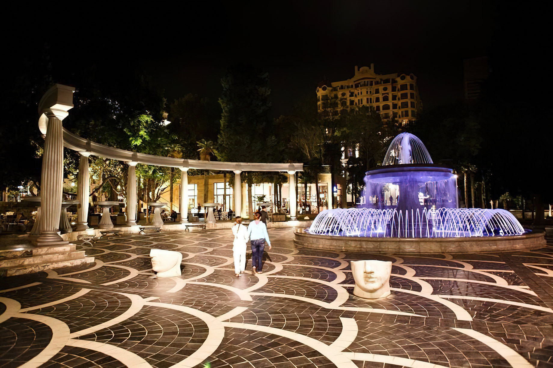 JW Marriott Absheron Baku Hotel – Baku, Azerbaijan – Fountain Square