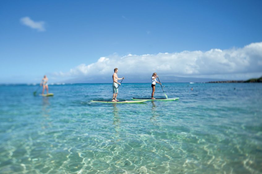 The Ritz-Carlton Maui, Kapalua Resort - Kapalua, HI, USA - Stand Up Ocean Paddle Boarding