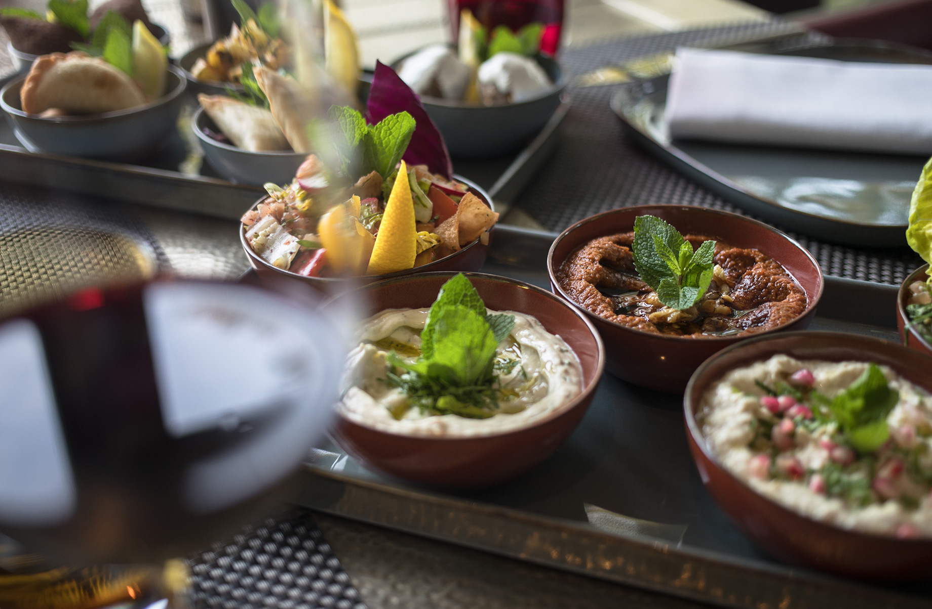 Burgenstock Hotel & Alpine Spa - Obburgen, Switzerland - Sharq Oriental Restaurant Food