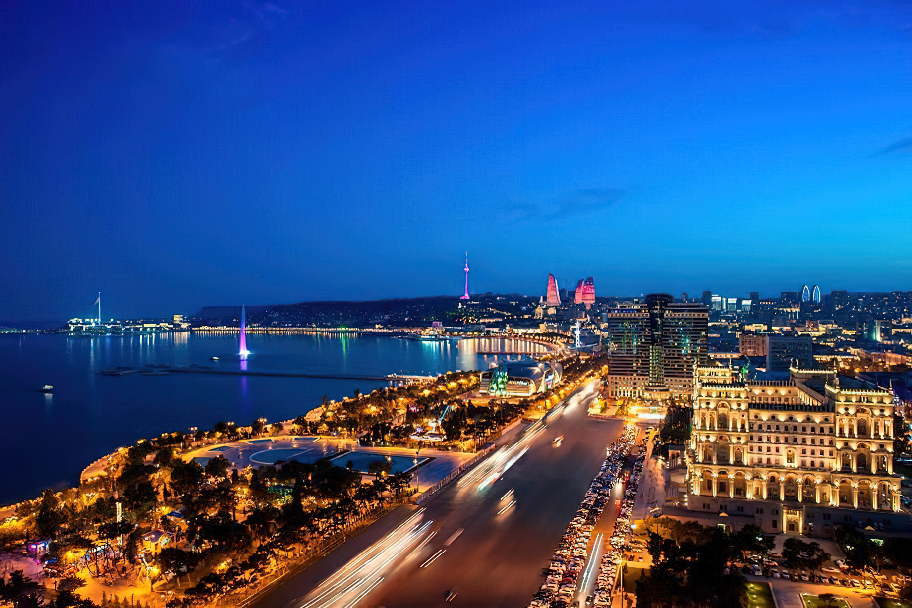 JW Marriott Absheron Baku Hotel – Baku, Azerbaijan – Baku Skyline