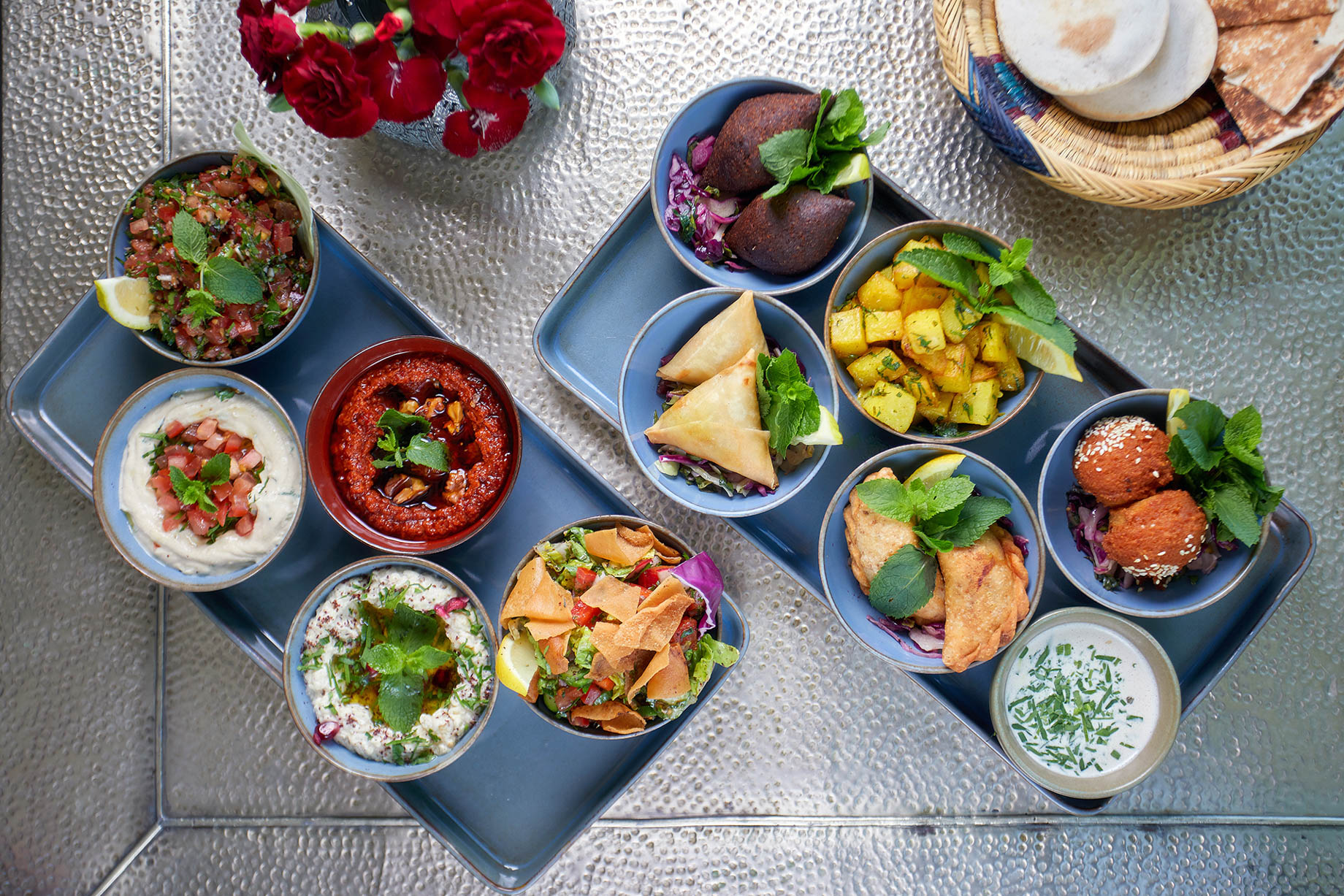 Burgenstock Hotel & Alpine Spa - Obburgen, Switzerland - Sharq Oriental Restaurant Food