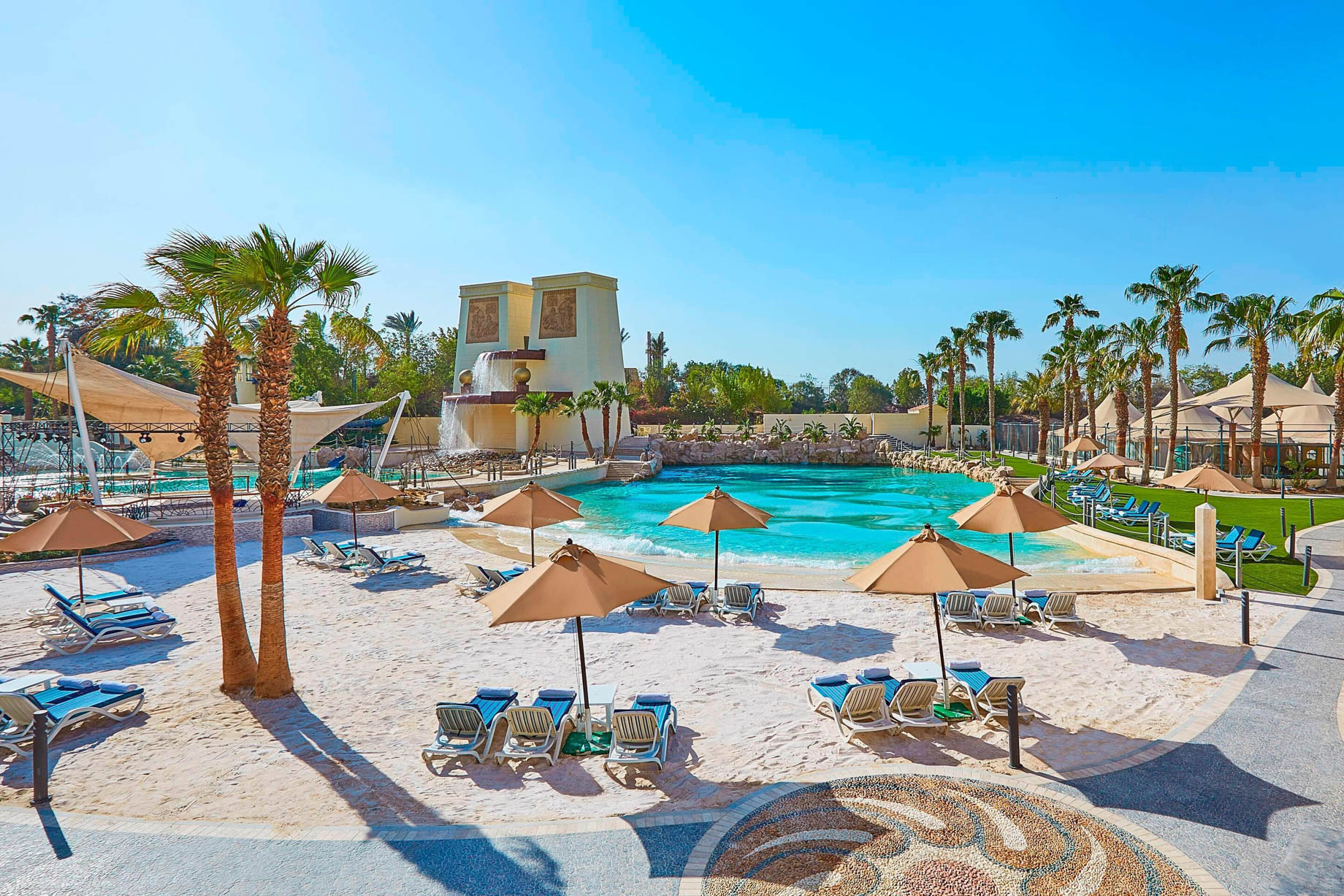JW Marriott Hotel Cairo – Cairo, Egypt – The Beach Water Park Wave Pool