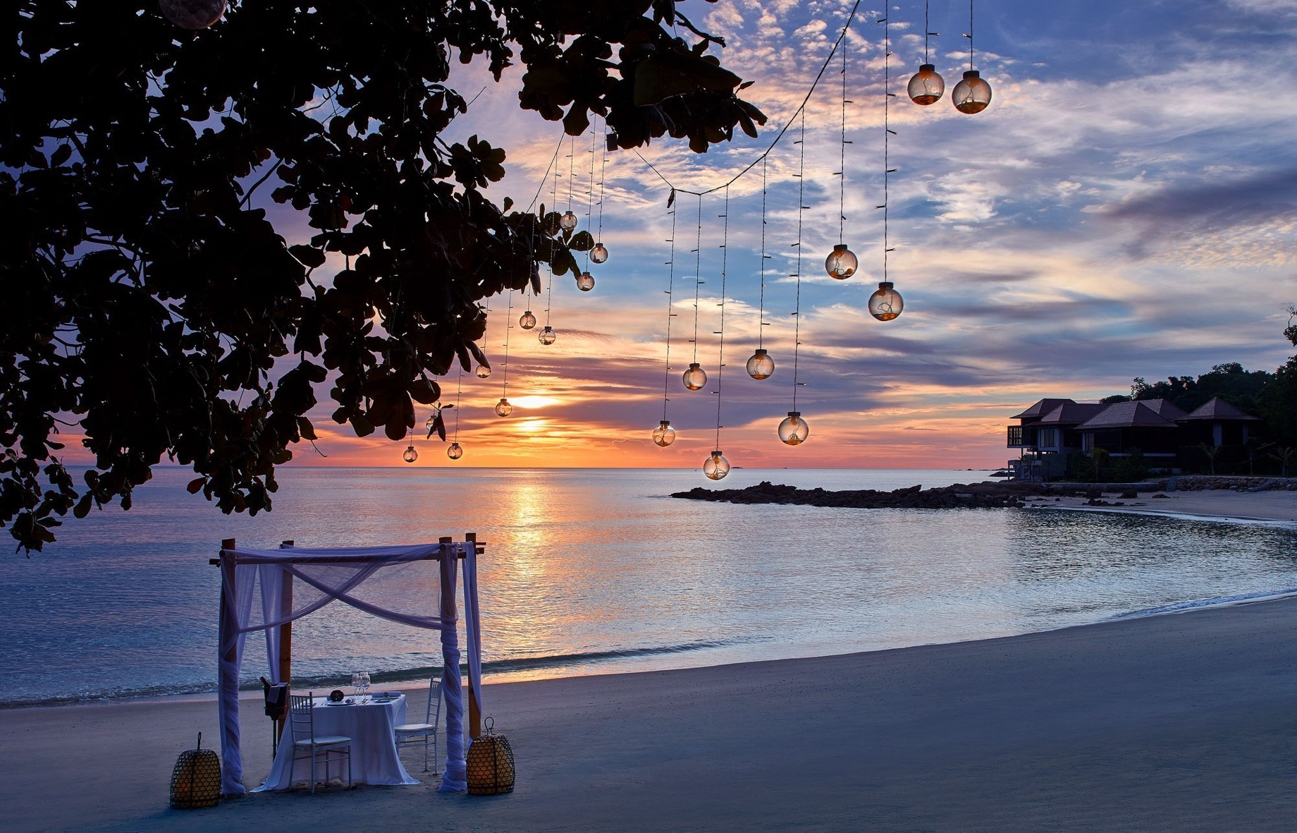 The Ritz-Carlton, Langkawi Hotel – Kedah, Malaysia – Sunset Beach Dinner