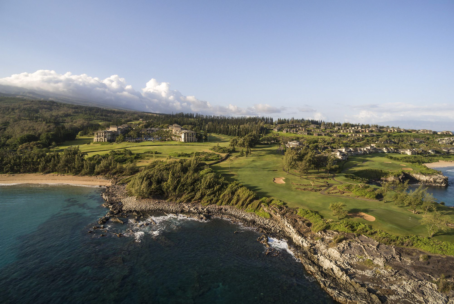 The Ritz-Carlton Maui, Kapalua Resort – Kapalua, HI, USA – Resort Aerial