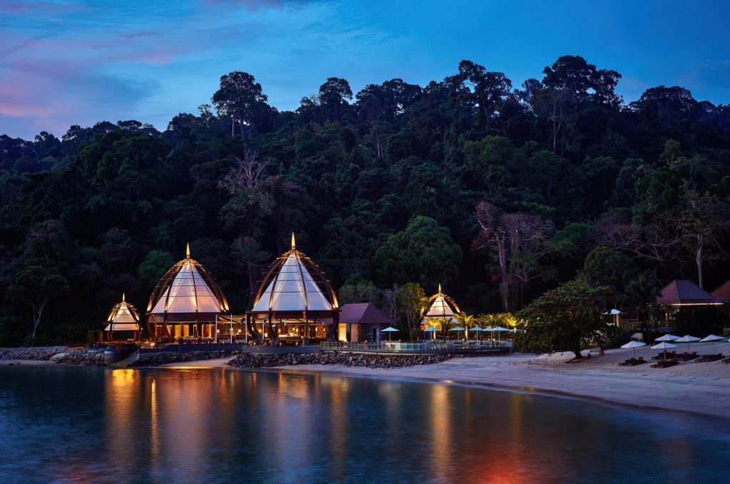 The Ritz-Carlton, Langkawi Hotel - Kedah, Malaysia - Beachfront Sunset