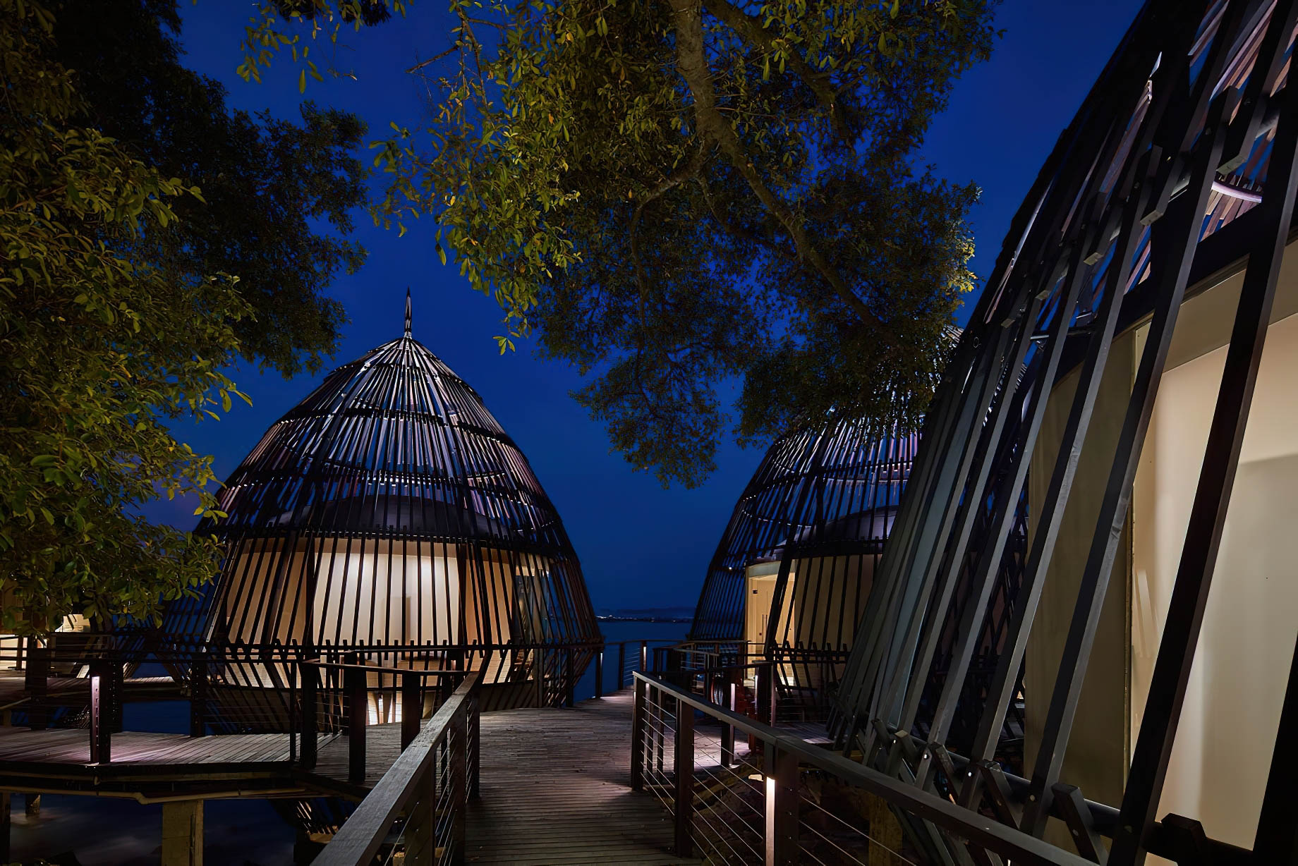 The Ritz-Carlton, Langkawi Hotel - Kedah, Malaysia - Spa Exterior Night View